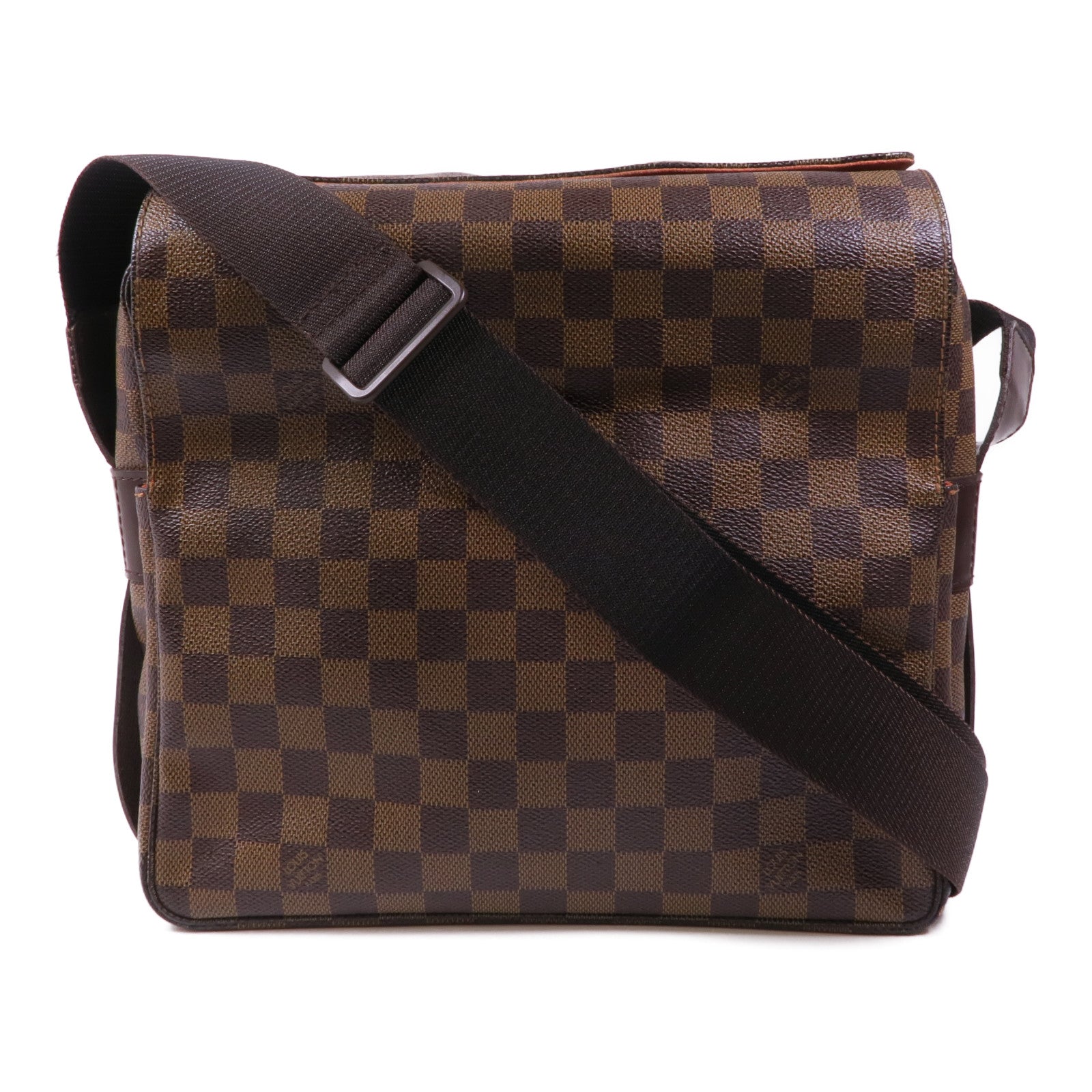 LOUIS VUITTON Damier Naviglio金扣肩背袋