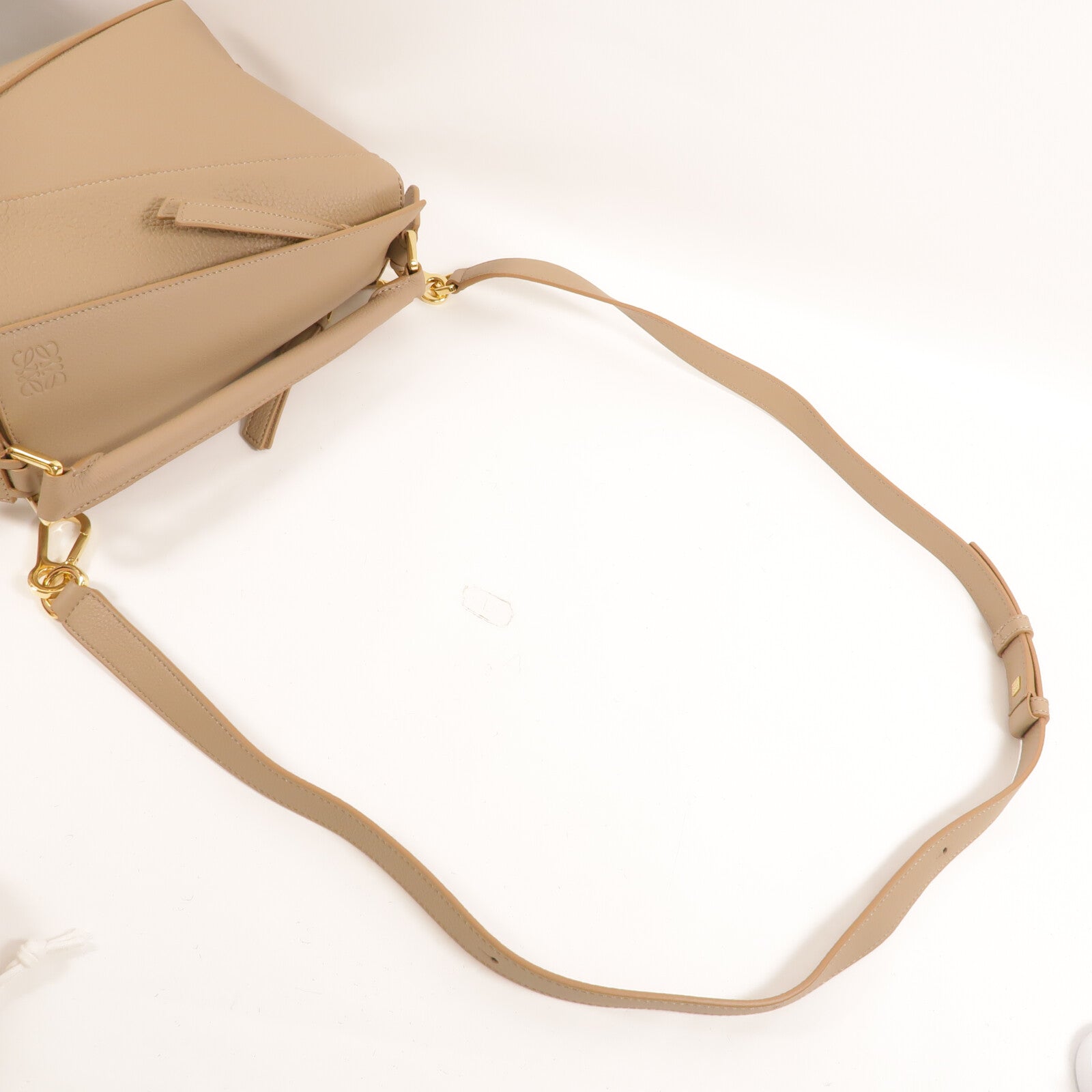 LOEWE 牛皮皮革Puzzle Edge Small手挽肩背兩用袋