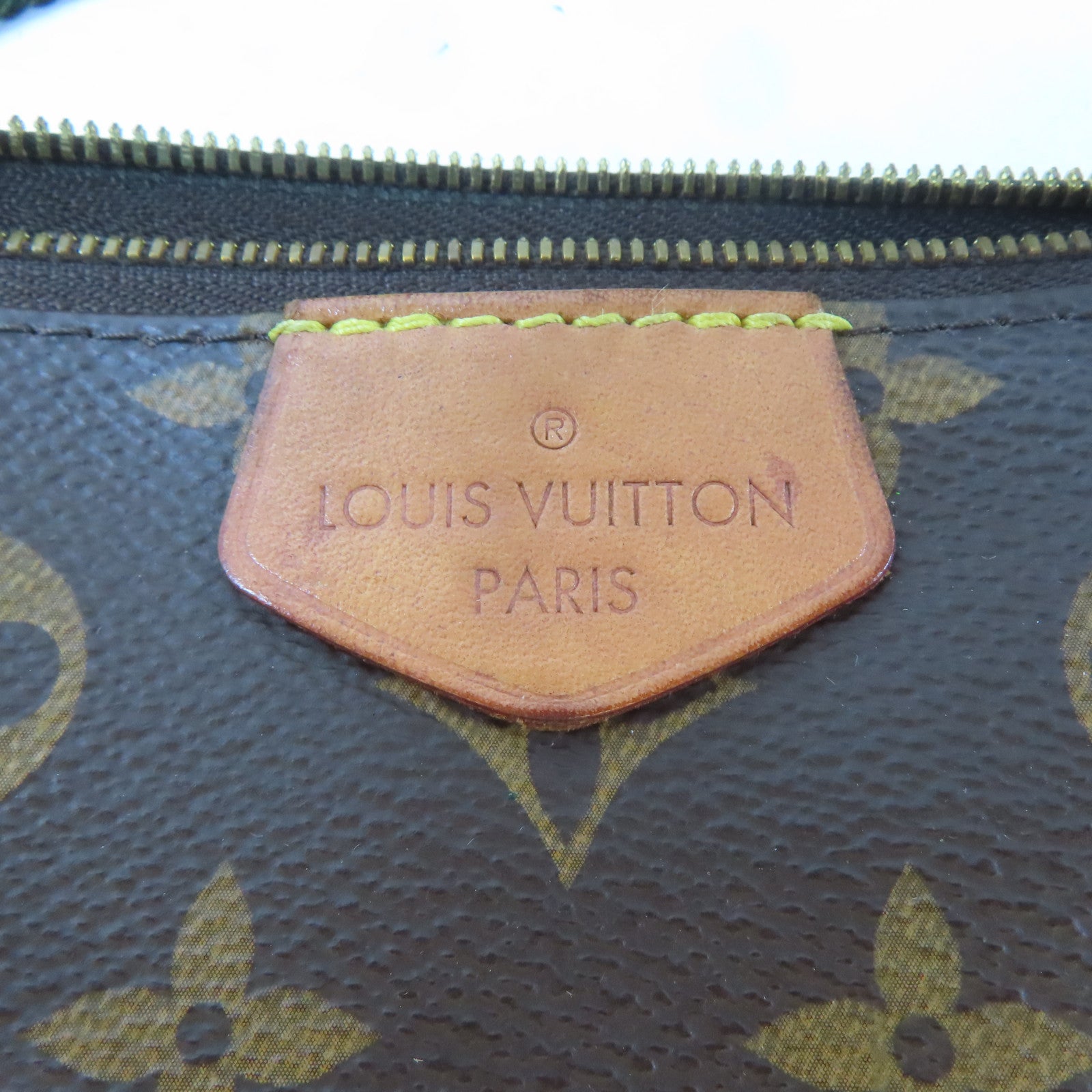 LOUIS VUITTON LV GHW Multi Pochette Accessoires 2 Way Bag M44813 Monogram Brown