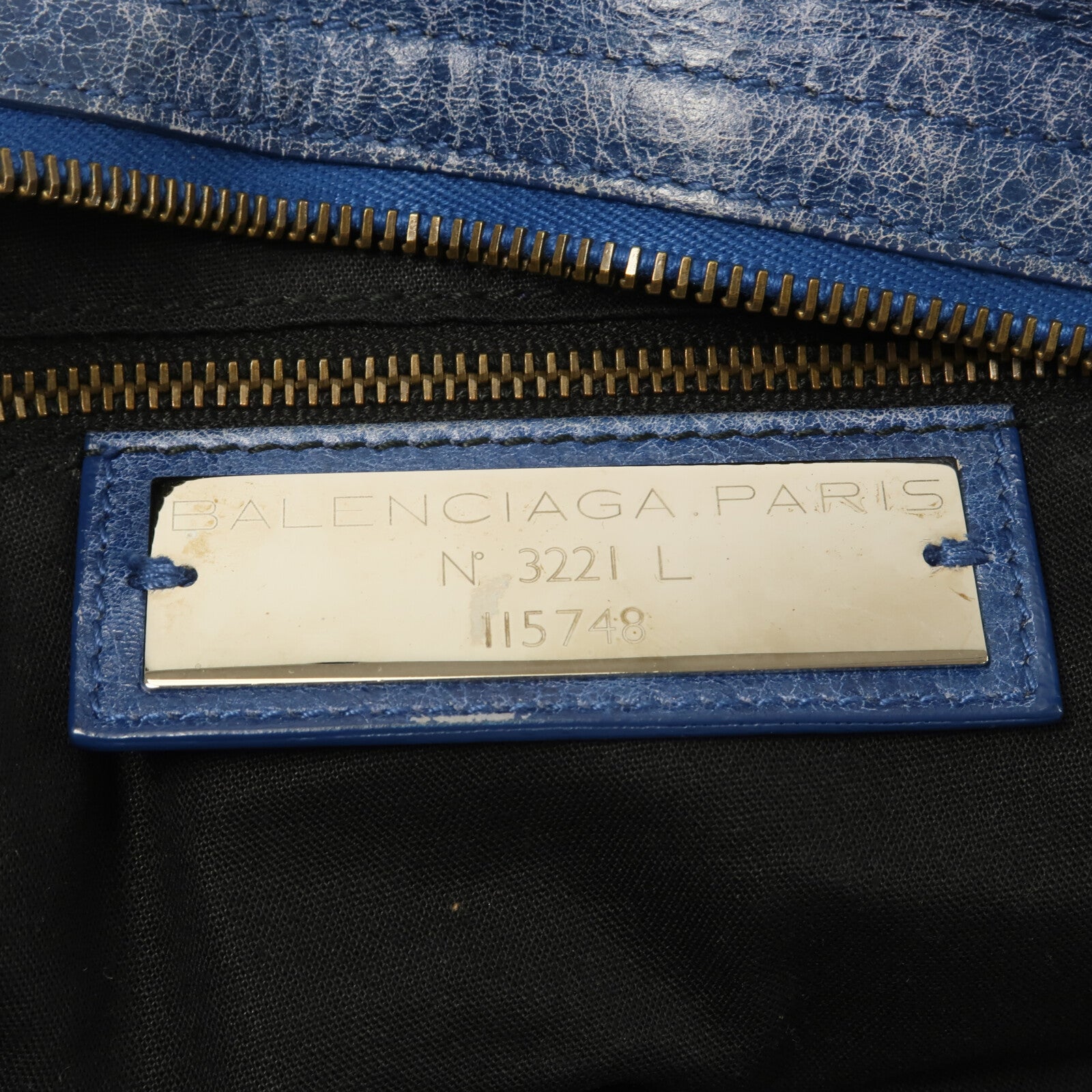 BALENCIAGA 羊皮皮革City手挽肩背兩用袋