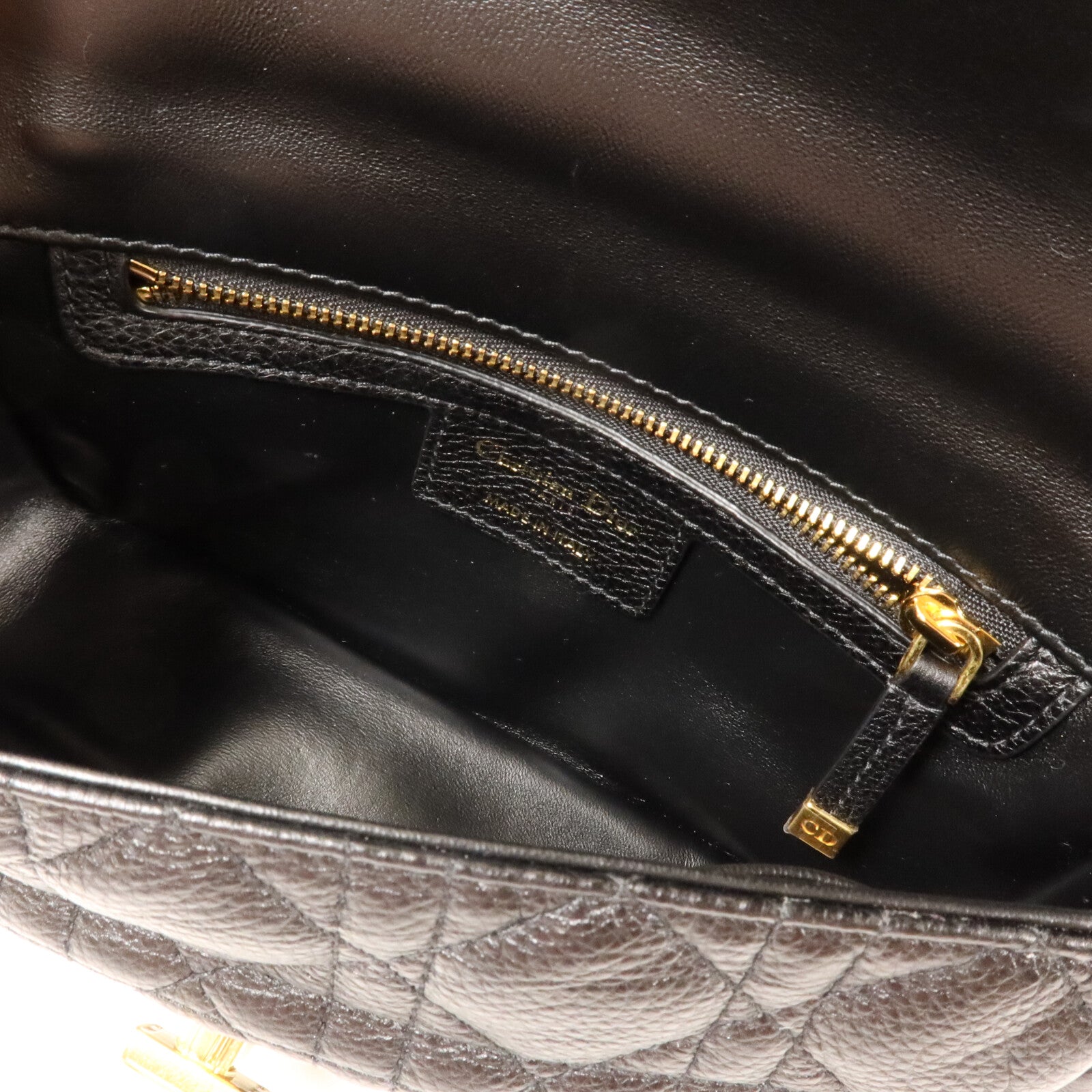 Dior 牛皮皮革Caro Small鏈帶肩背袋