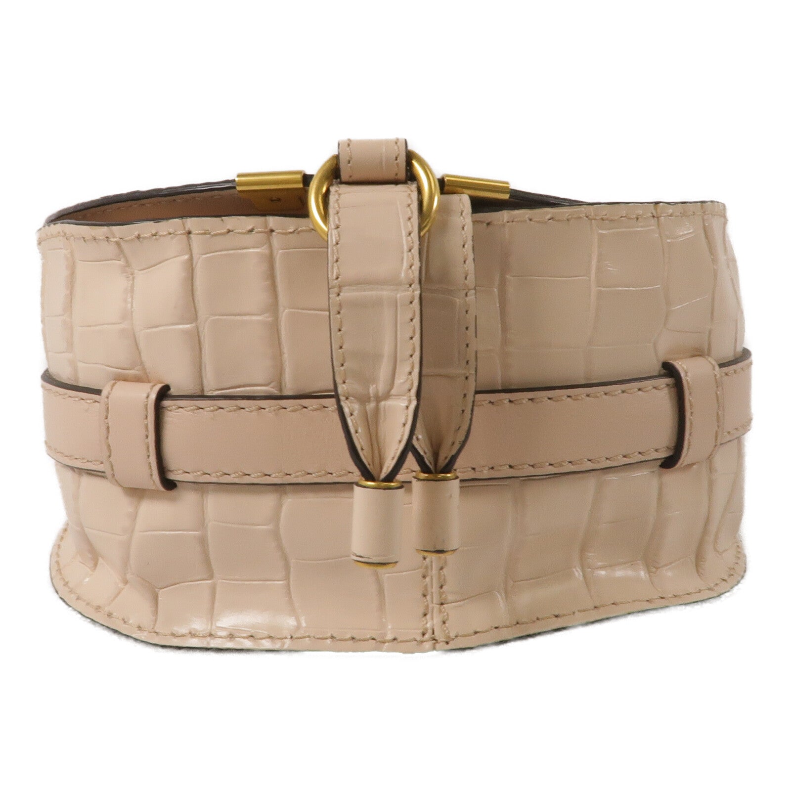 Chloe 牛皮皮革Small Marcie Saddle肩背袋