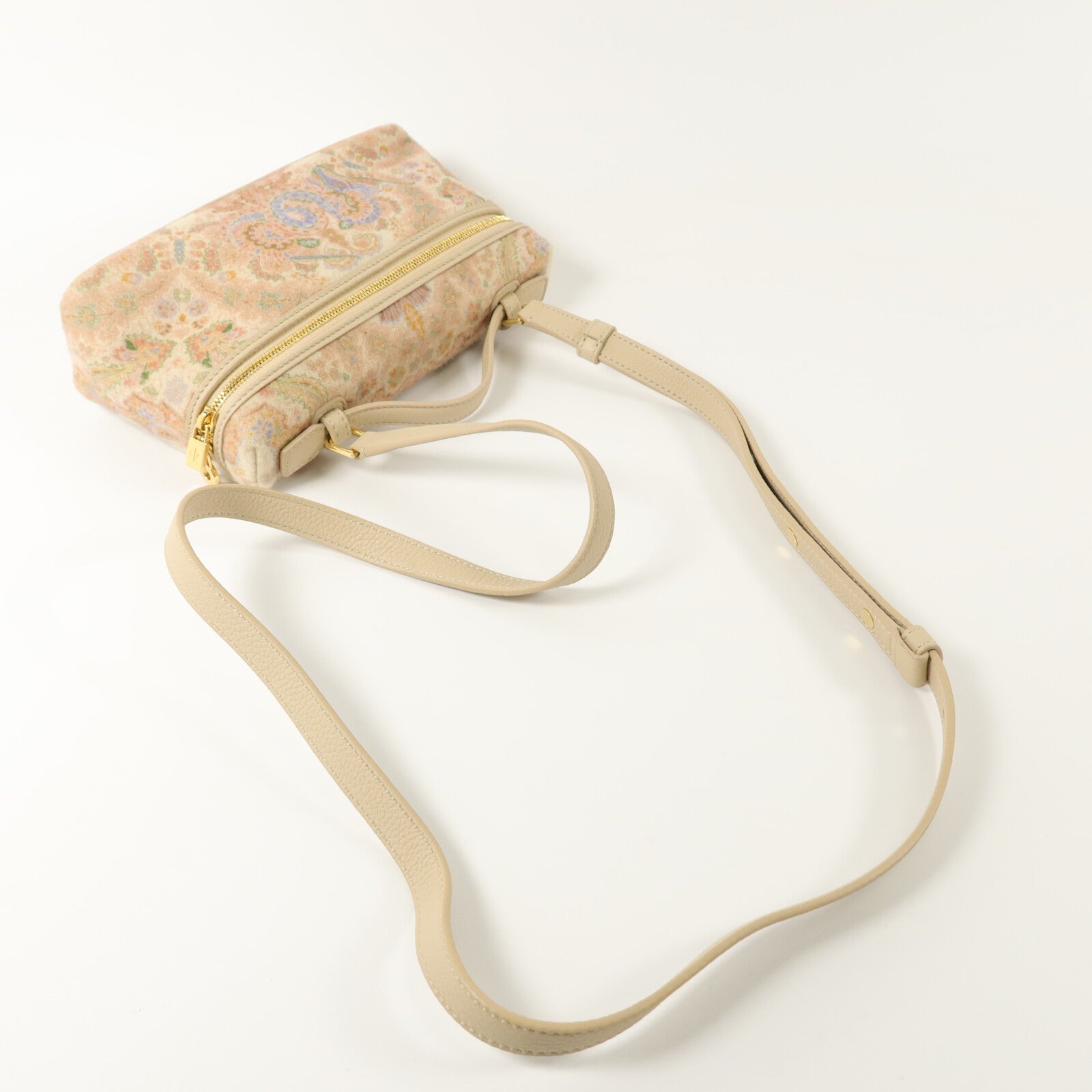 Loro Piana 牛皮皮革/羊絨Extra Pocket L19肩背袋