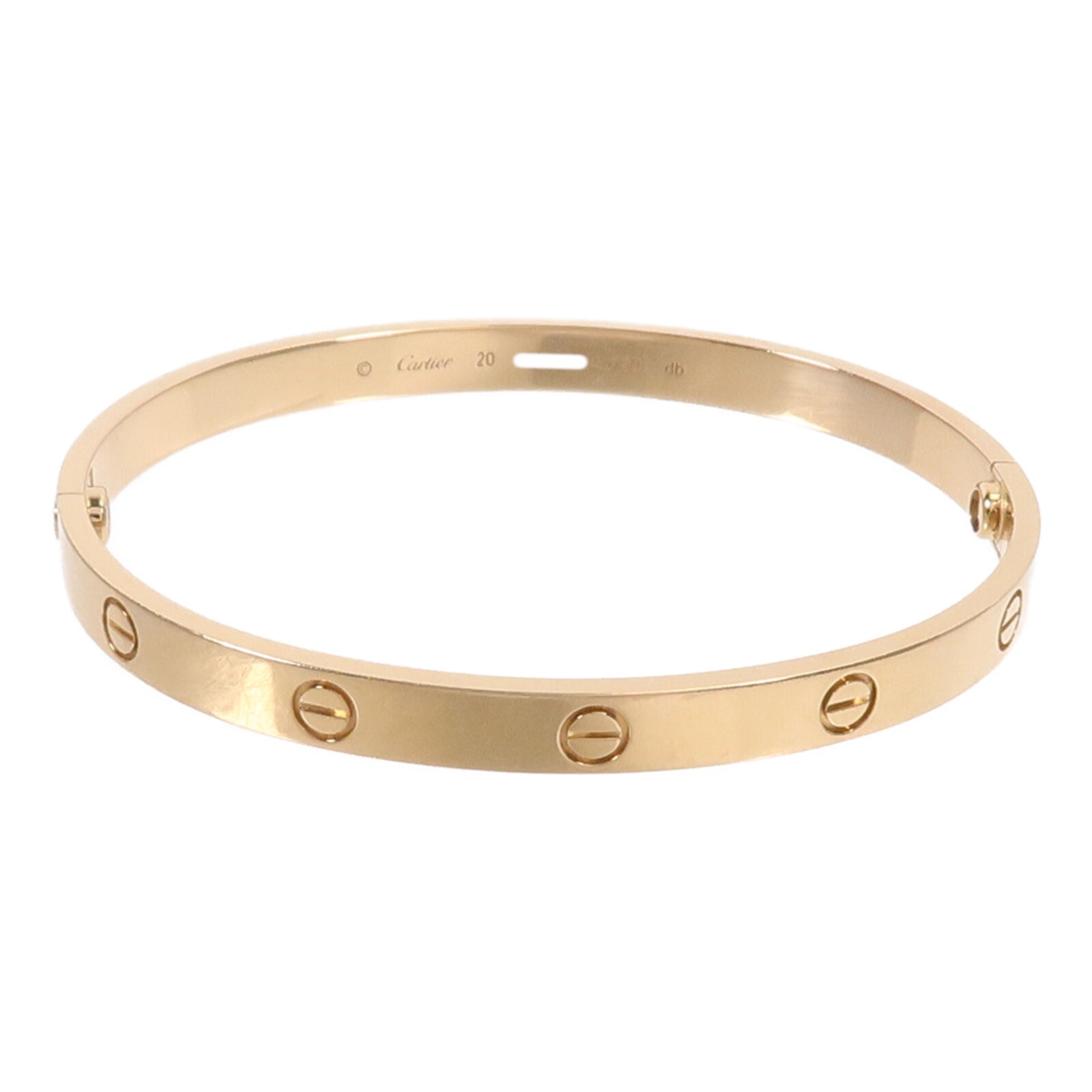 CARTIER 18K玫瑰金Love Bracelet手鐲