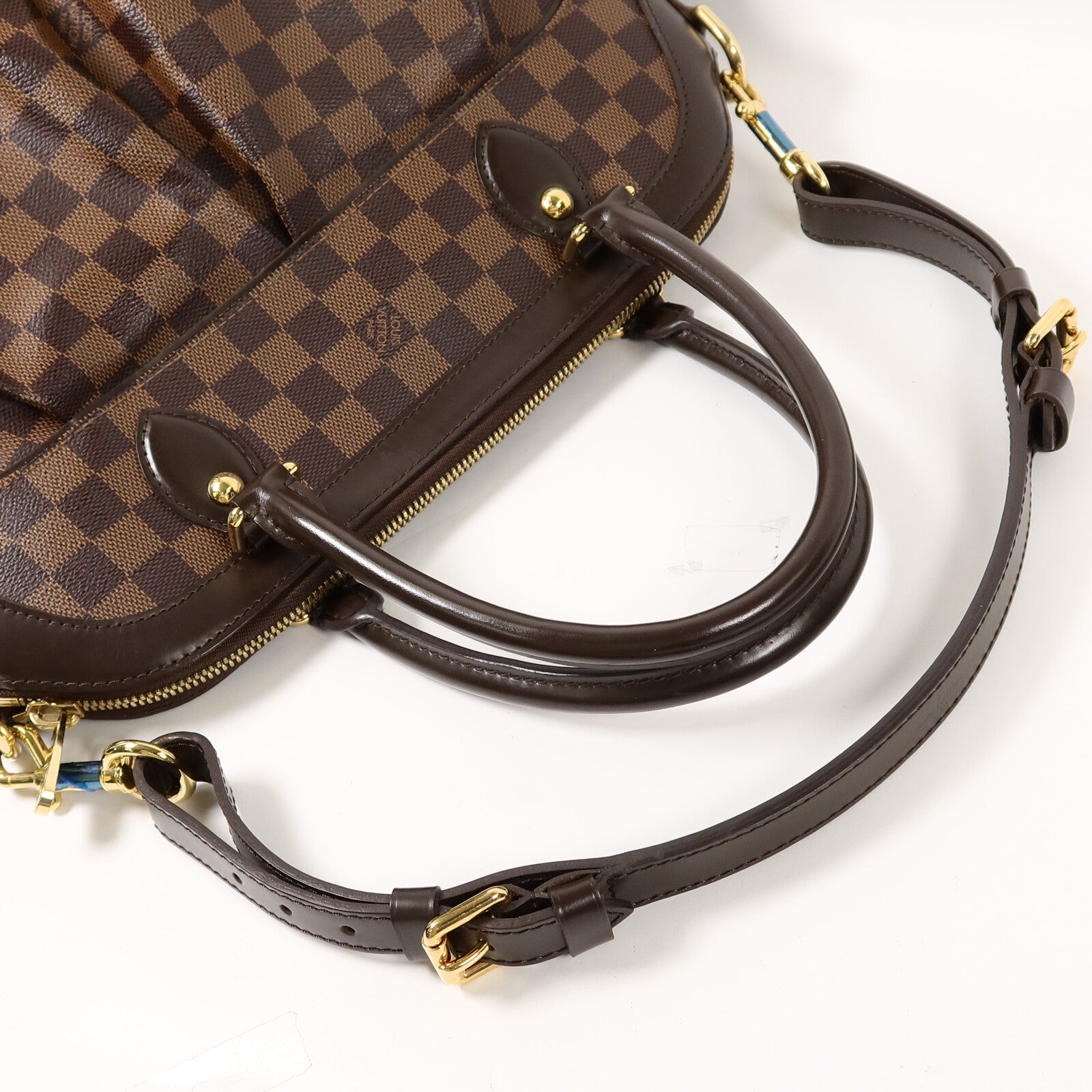 LOUIS VUITTON Damier Trevi GM手挽肩背兩用袋