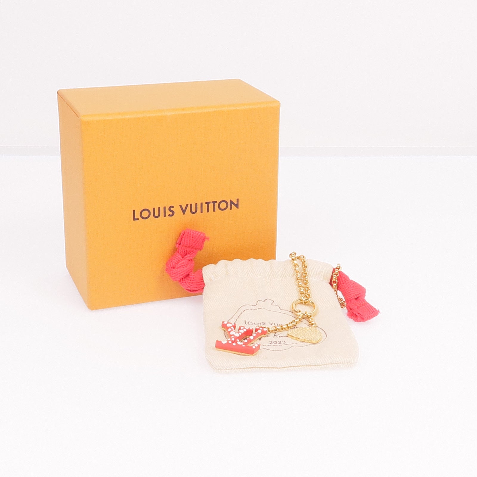 LOUIS VUITTON 金屬LV x Yayoi Kusama Necklace項鍊