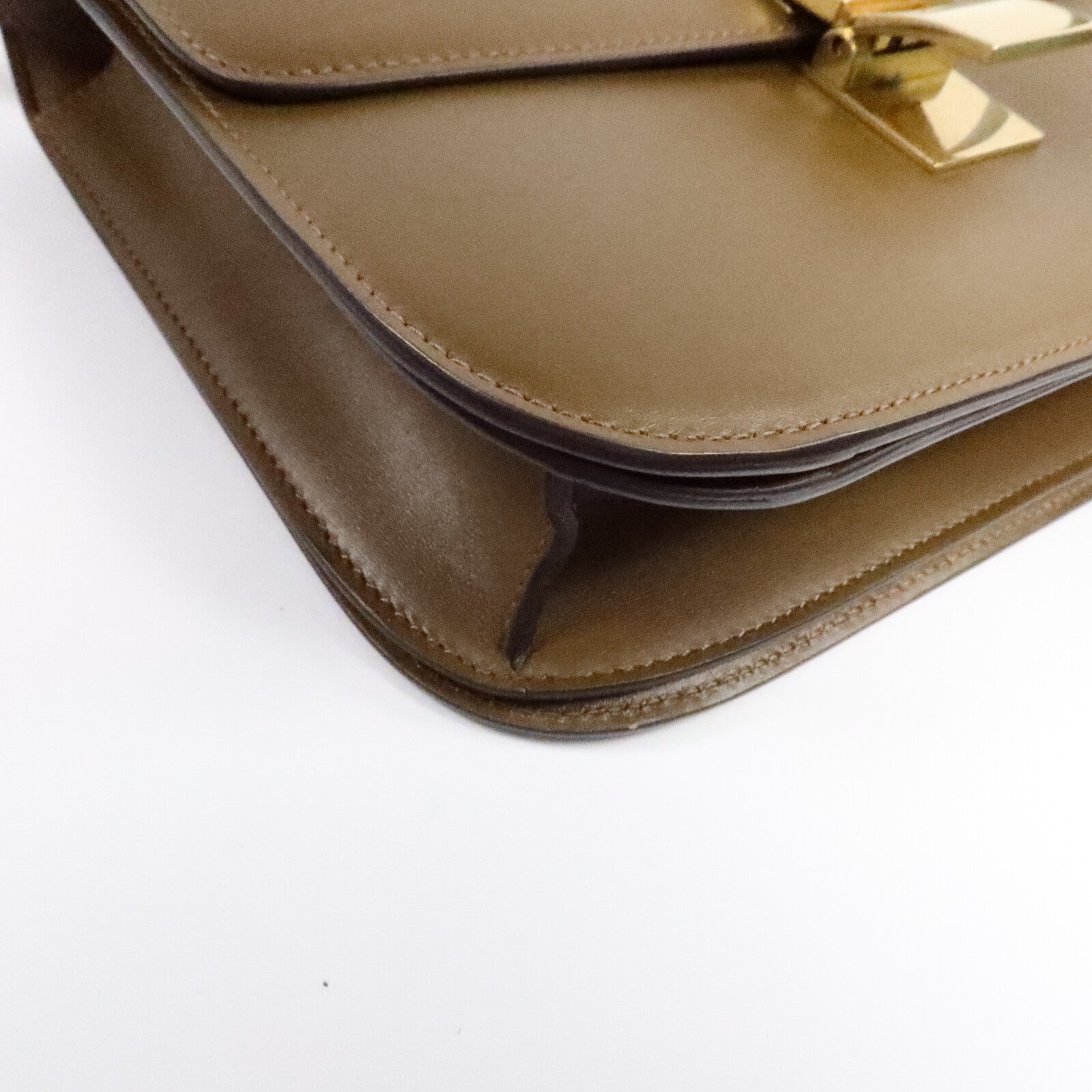CELINE 牛皮皮革Classic Box Medium肩背袋