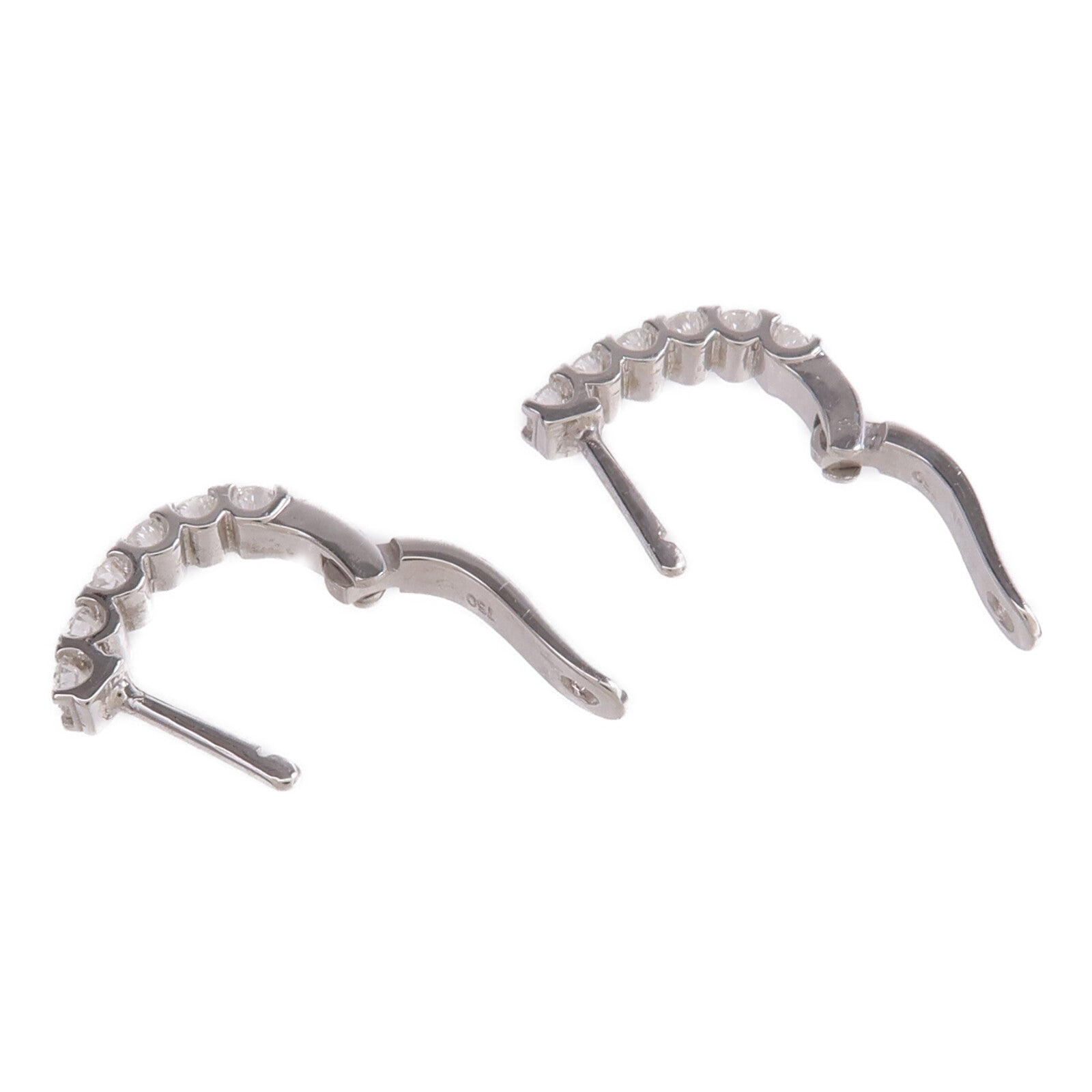 JEWELRY 18K白金Diamond Earrings鑽石耳環