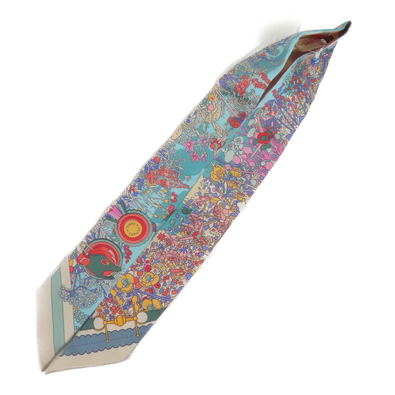 HERMES 絲質Twilly絲巾