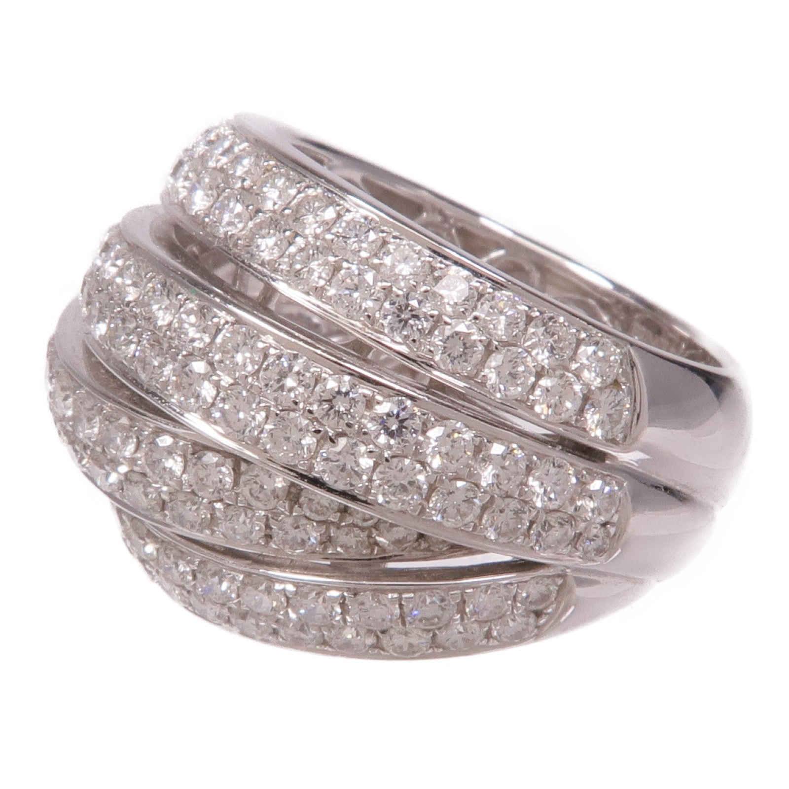 JEWELRY 18K白金Diamond Ring鑽石戒指US#6.75