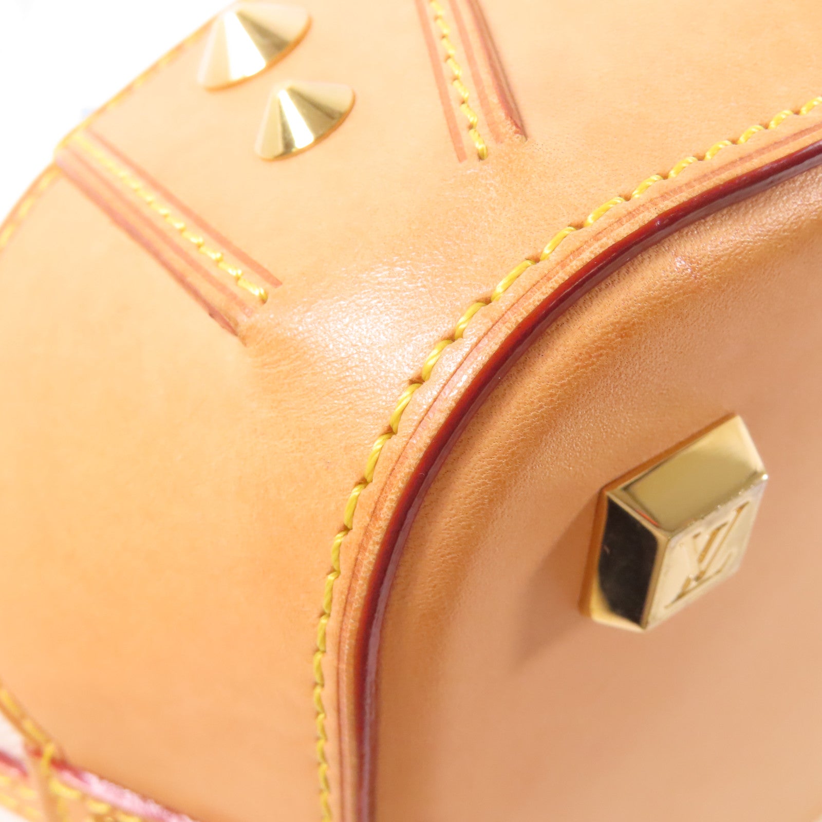 LOUIS VUITTON Monogram Multicolor Charlene MM金扣手挽肩背兩用袋白色/彩色