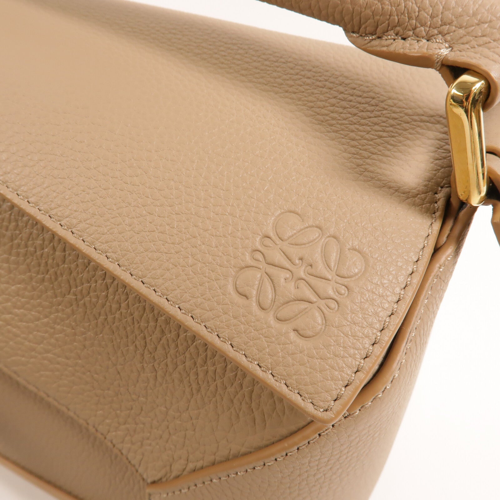 LOEWE 牛皮皮革Puzzle Edge Small手挽肩背兩用袋