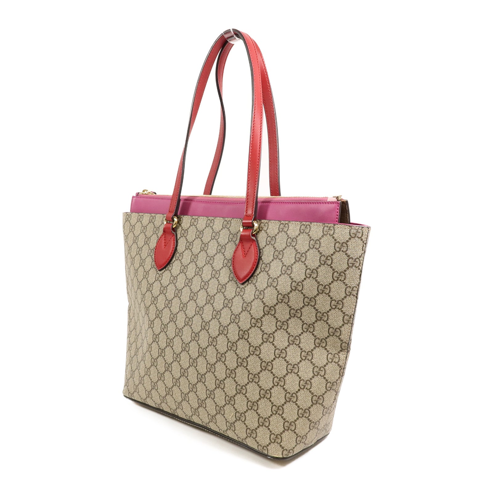 GUCCI 【激減優惠】塗層帆布Tote Bag肩背袋