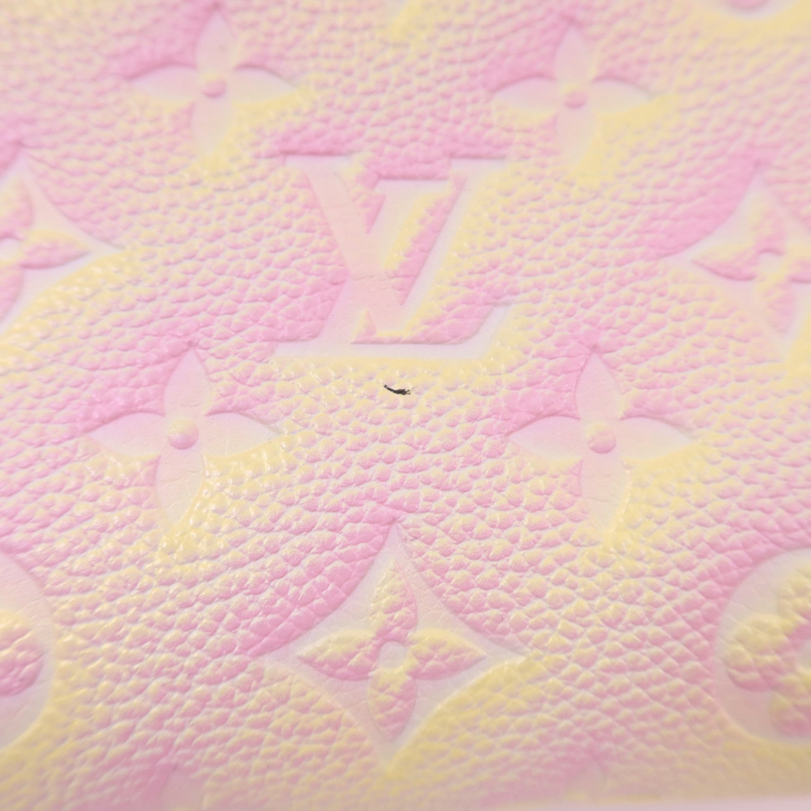 LOUIS VUITTON Monogram Empreinte On The Go PM金扣手挽肩背兩用袋