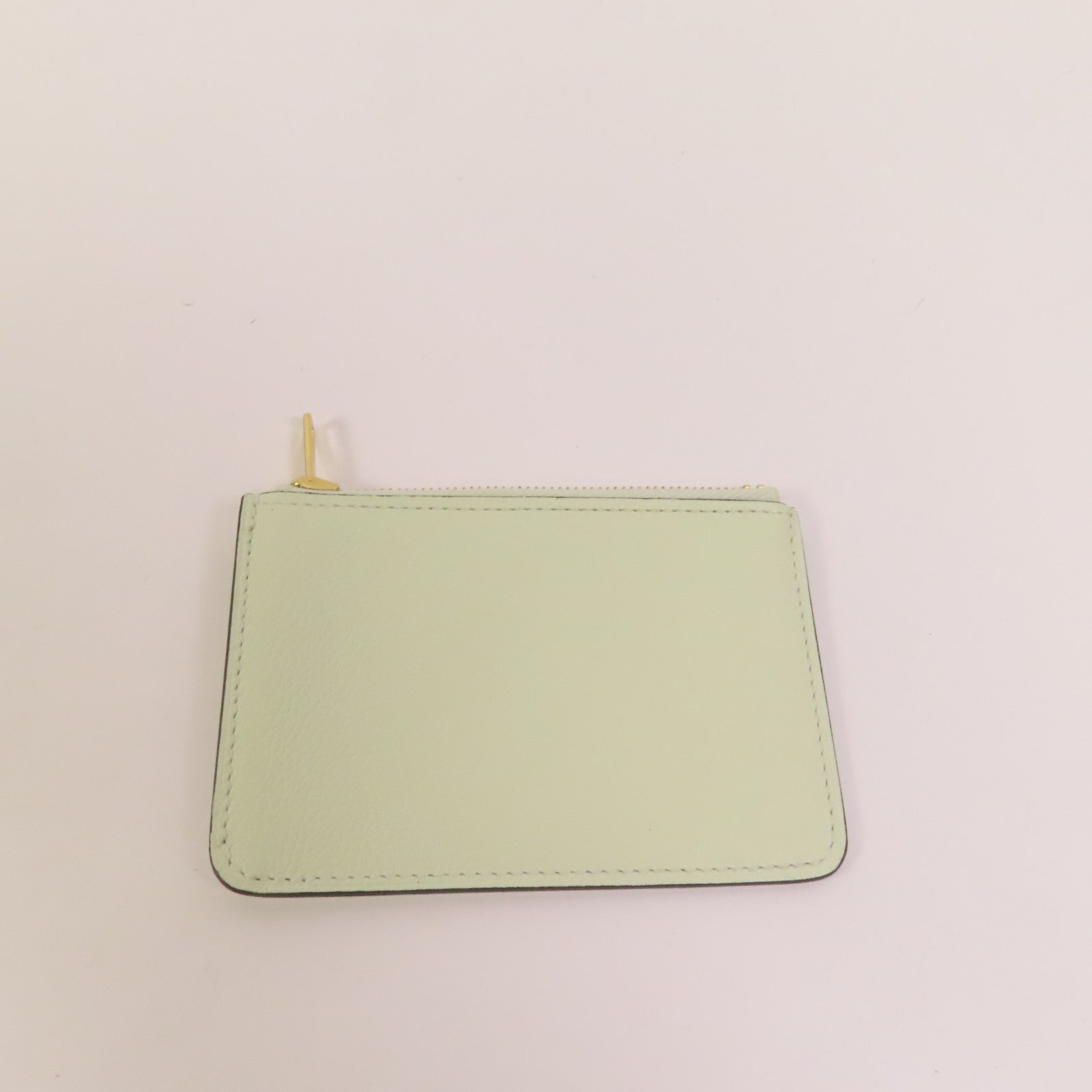 HERMES Evercolor皮革Constance Slim Bicolor金扣錢包Gold