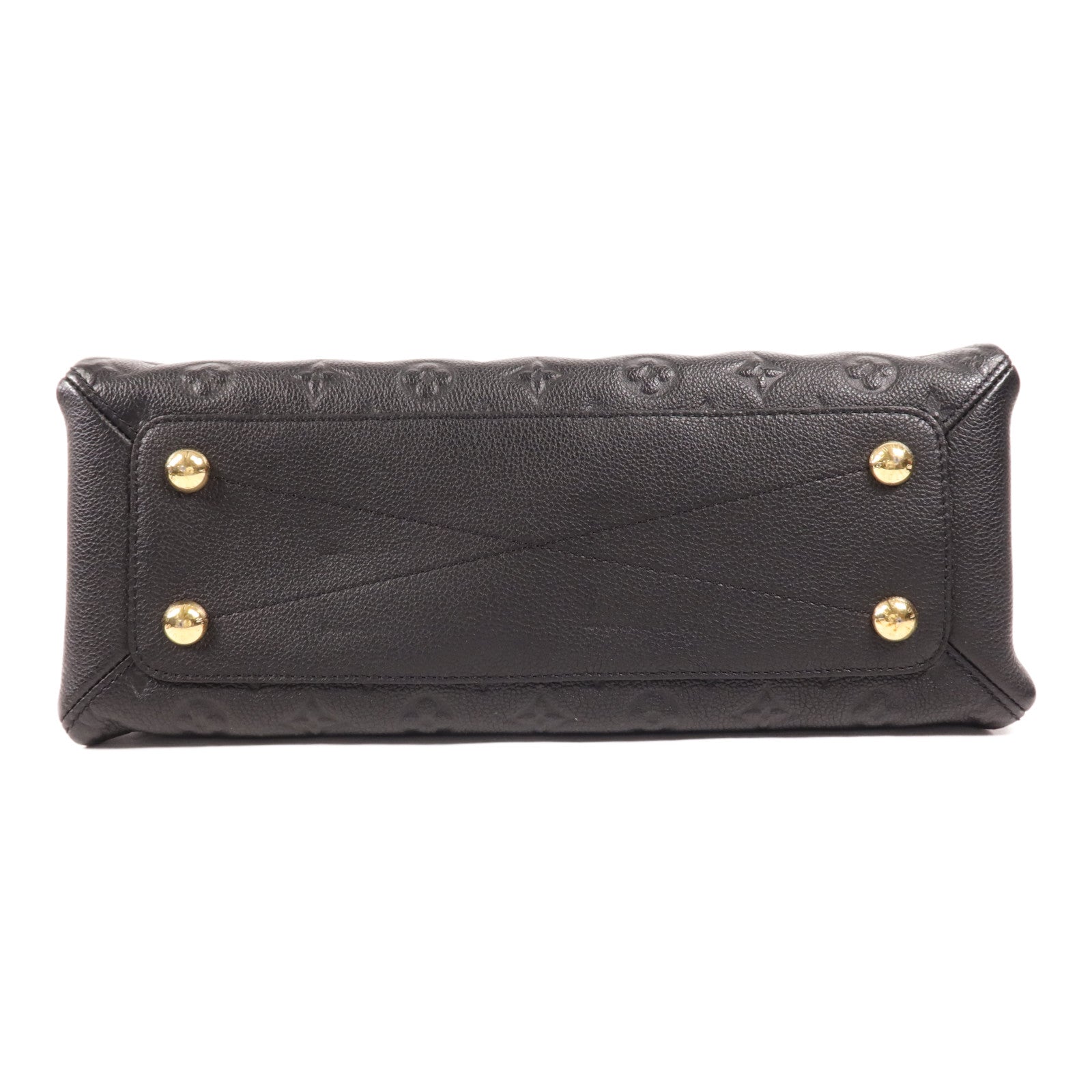 LOUIS VUITTON Monogram Empreinte Vosges MM金扣手挽肩背兩用袋