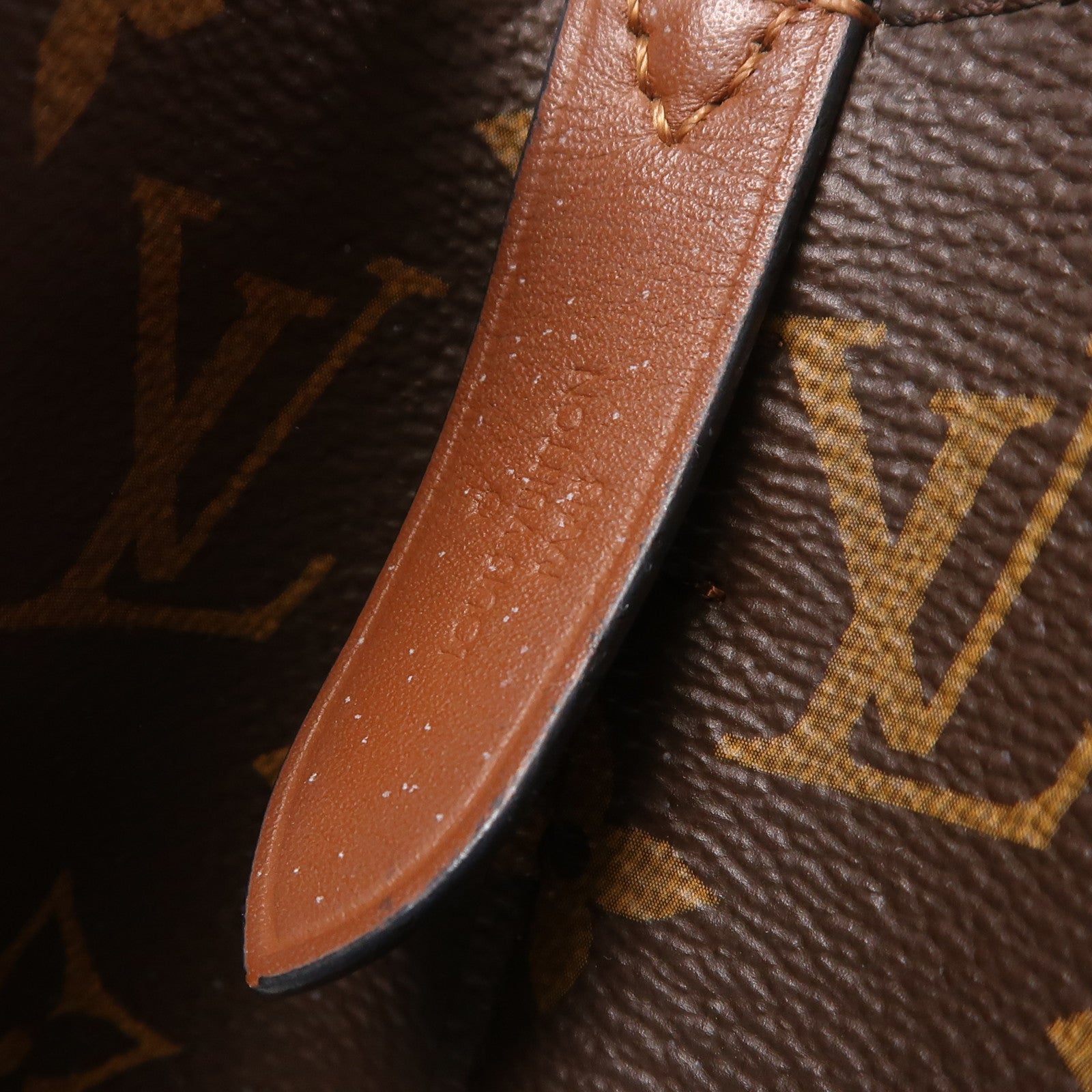 LOUIS VUITTON Monogram NeoNoe MM金扣肩背袋棕色