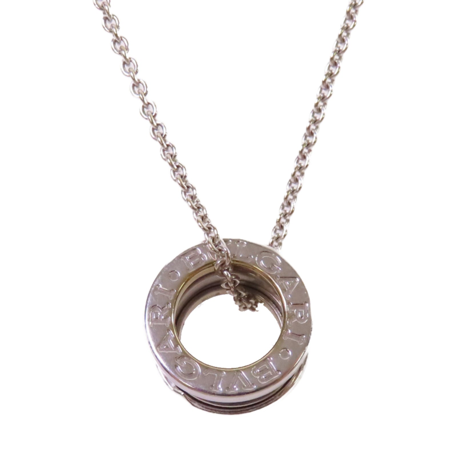 BVLGARI 18K白金B.zero1 Necklace項鏈