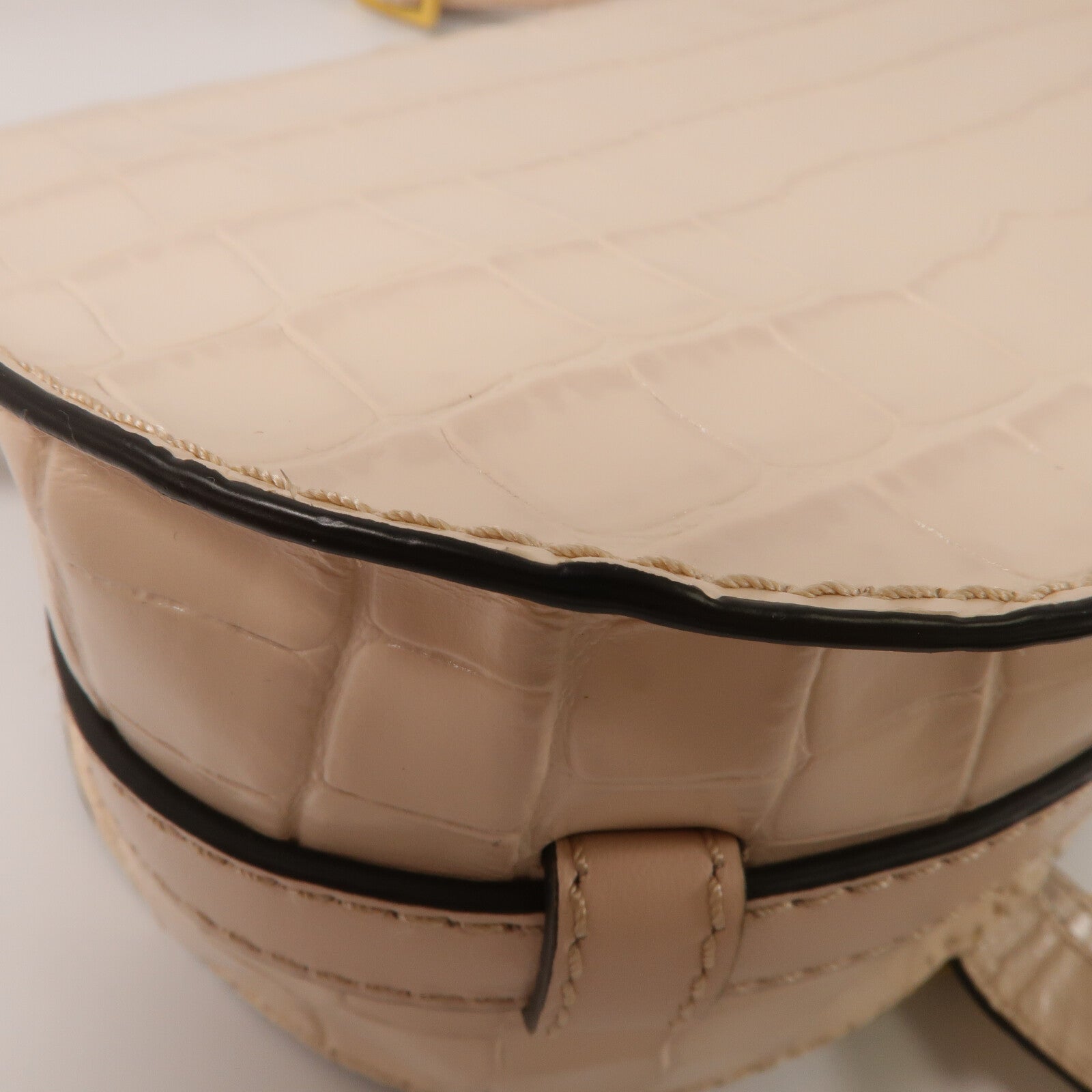 Chloe 牛皮皮革Small Marcie Saddle肩背袋