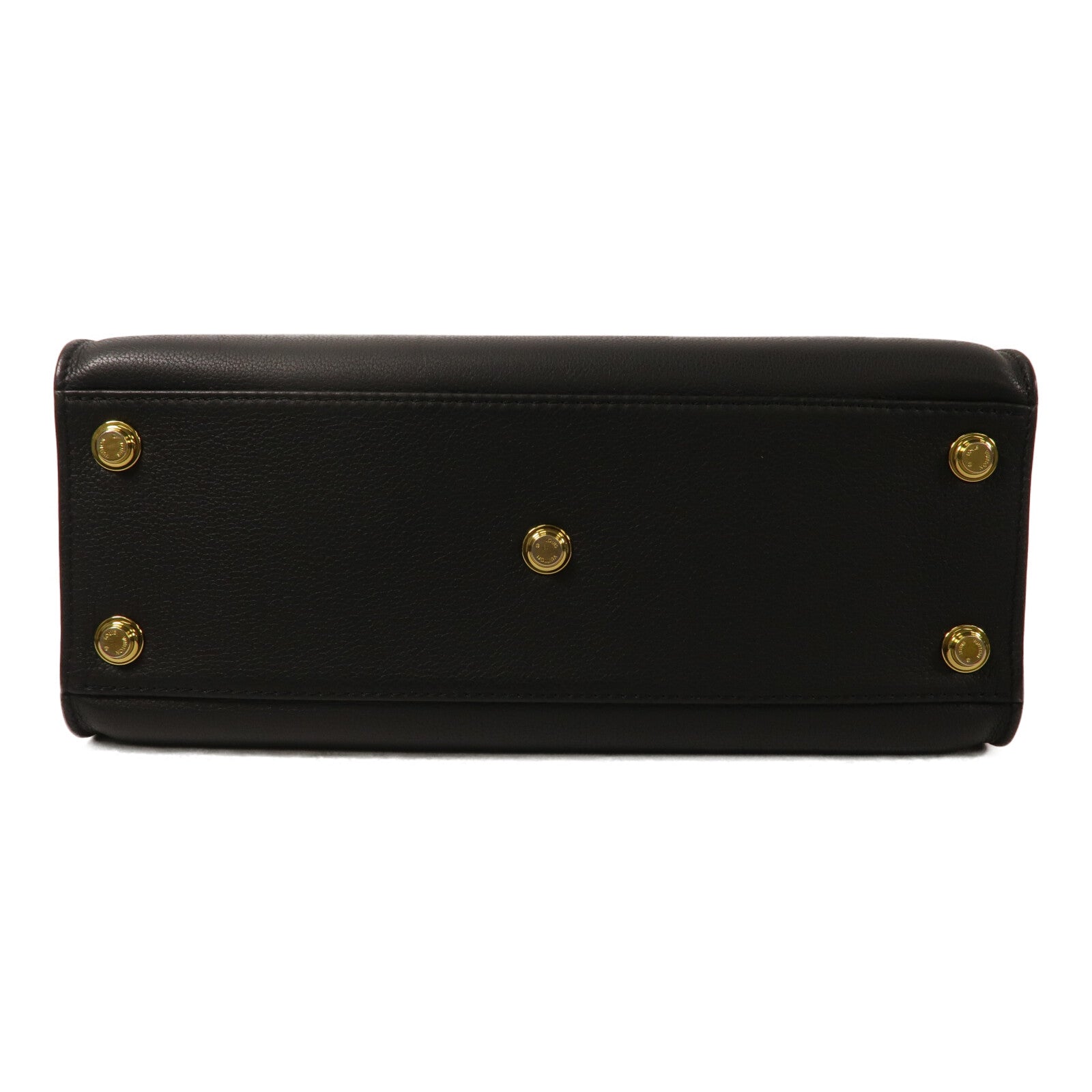 LOUIS VUITTON Monogram/牛皮皮革On My Side MM手挽肩背兩用袋