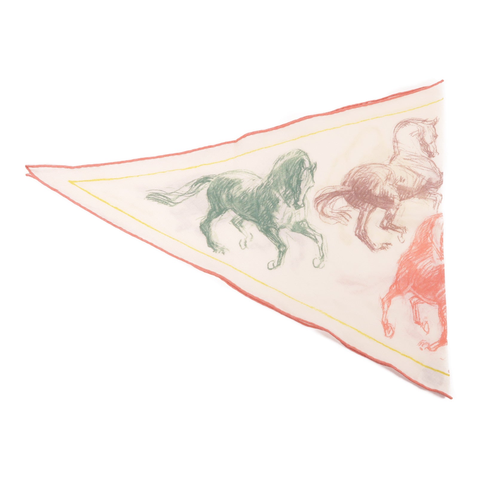 HERMES 羊絨/絲質Scarf圍巾