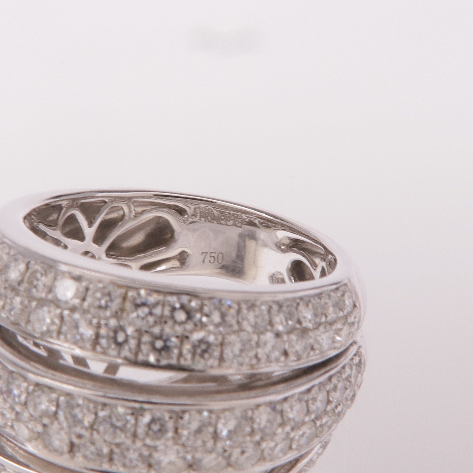 JEWELRY 18K白金Diamond Ring鑽石戒指US#6.75