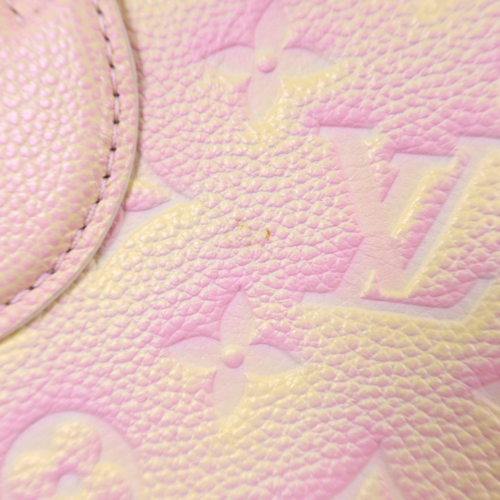 LOUIS VUITTON Monogram Empreinte On The Go PM金扣手挽肩背兩用袋