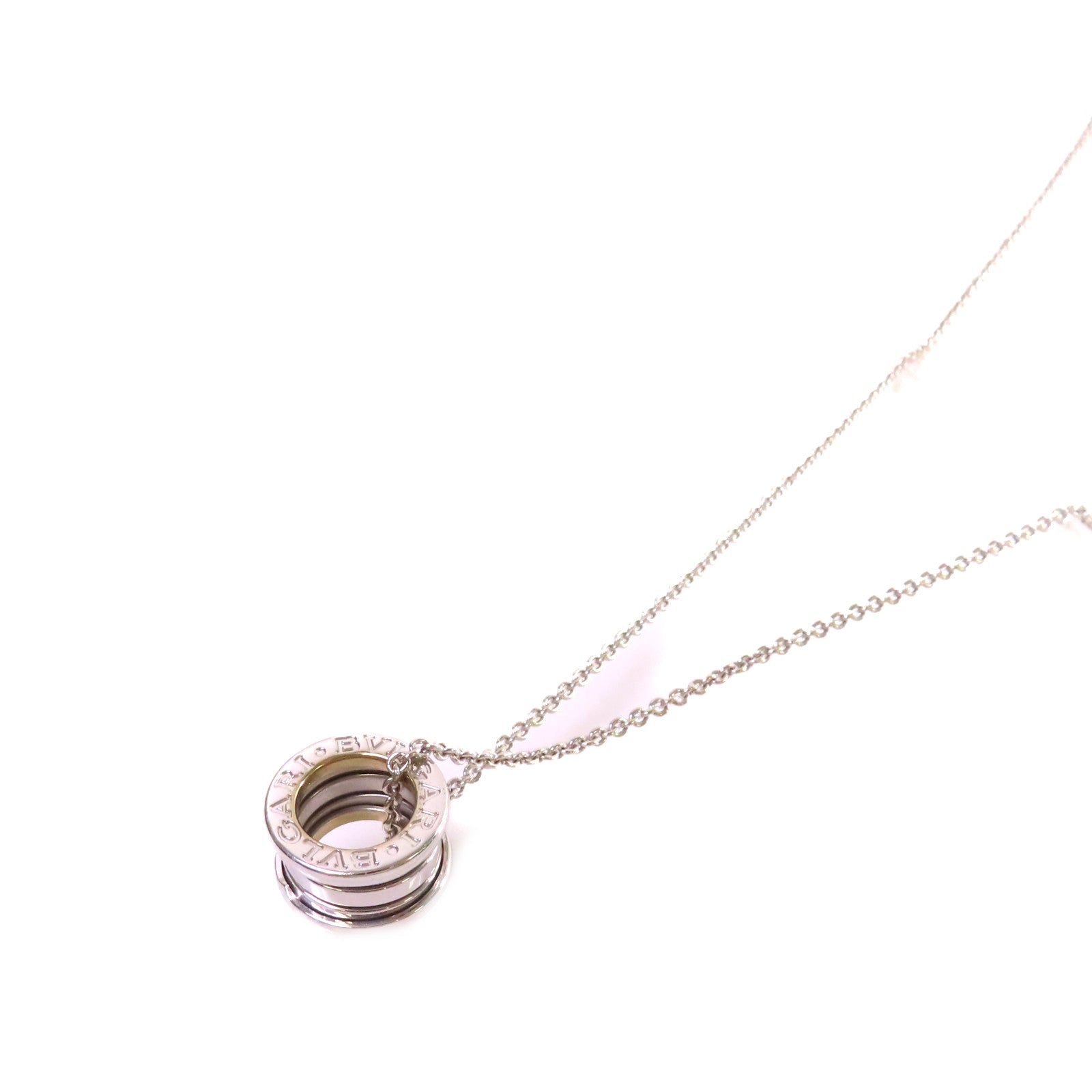 BVLGARI 18K白金B.zero1 Necklace項鏈