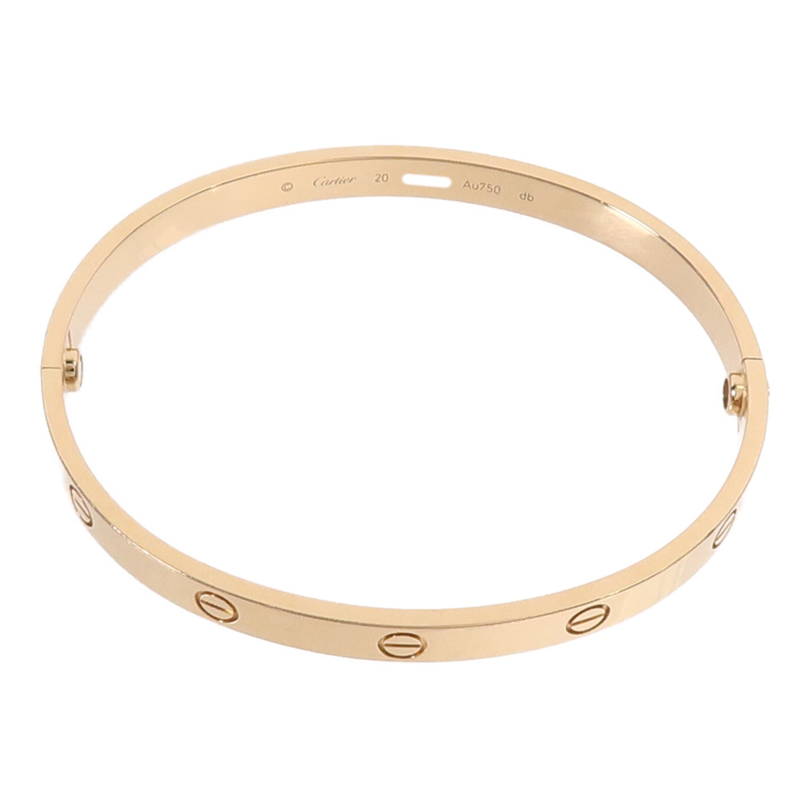 CARTIER 18K玫瑰金Love Bracelet手鐲