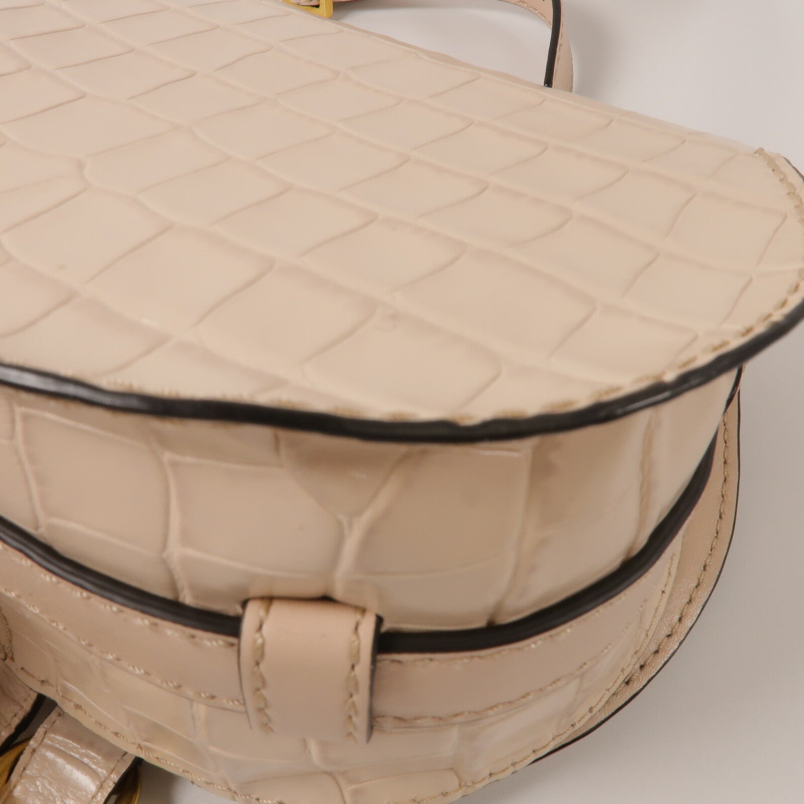 Chloe 牛皮皮革Small Marcie Saddle肩背袋
