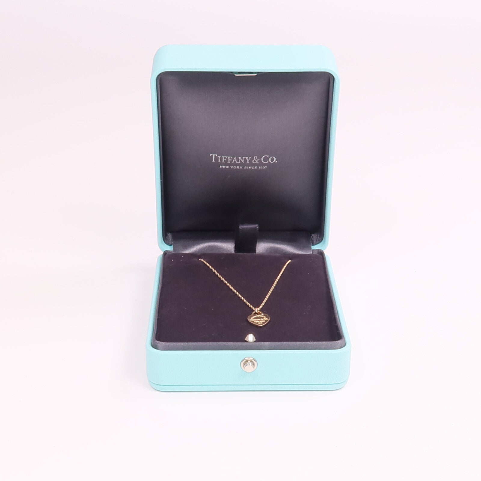 TIFFANY＆CO 18K玫瑰金Return to Tiffany Heart Tag Pendant項鍊