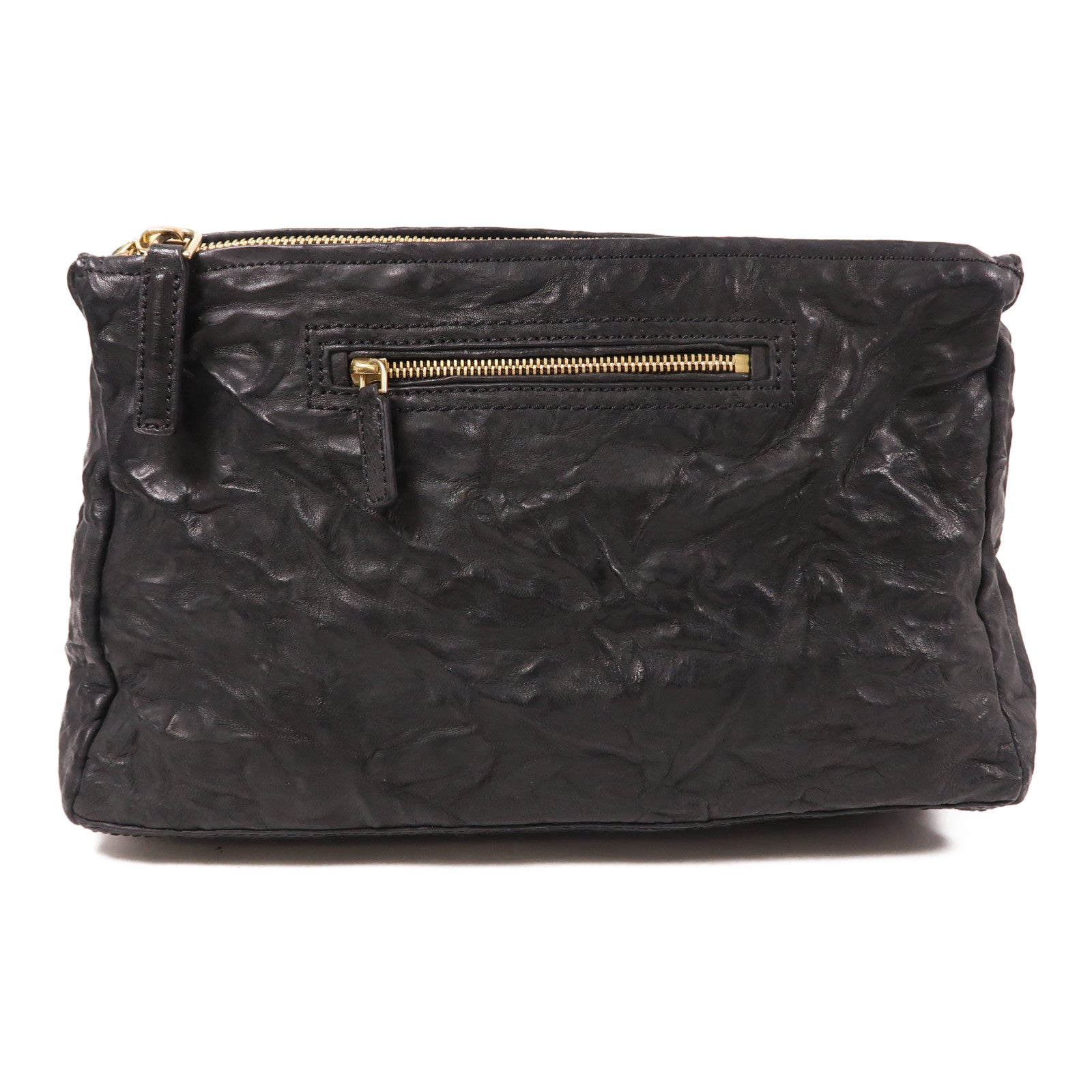 GIVENCHY 【激減優惠】牛皮皮革Pandora金扣手挽肩背兩用袋