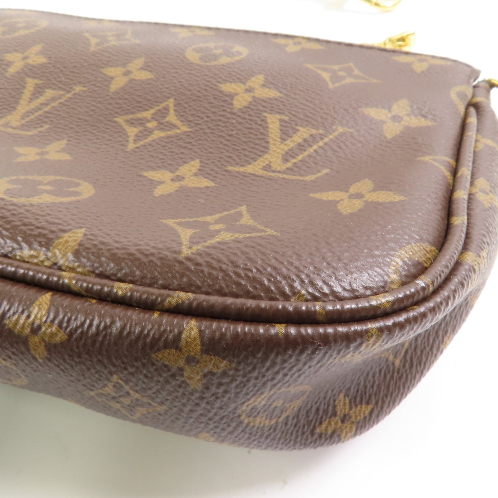 LOUIS VUITTON Monogram Multi Pochette Accessories金扣肩背袋