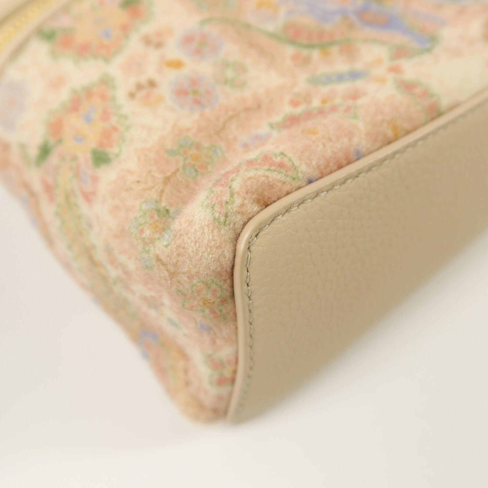 Loro Piana 牛皮皮革/羊絨Extra Pocket L19肩背袋