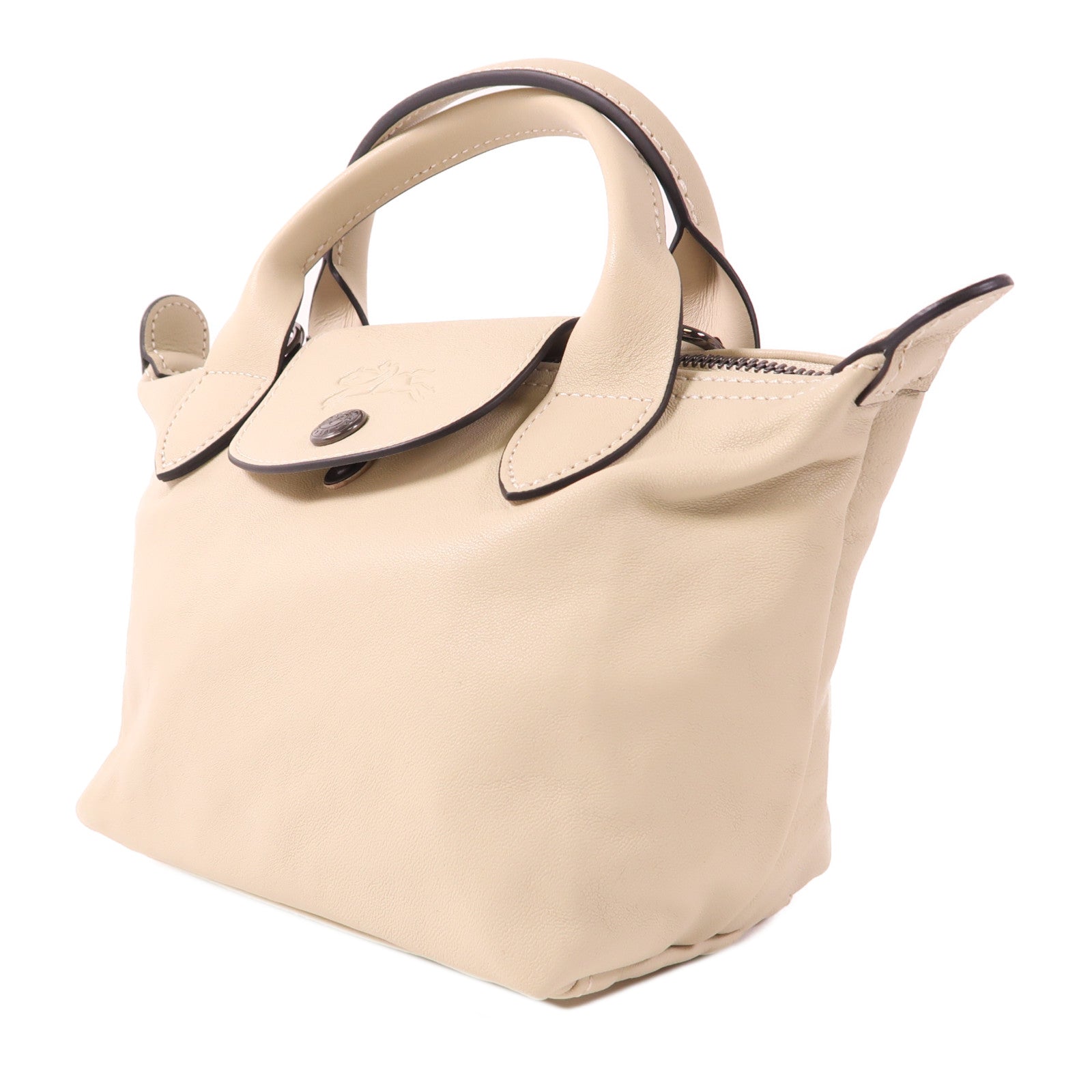 Longchamp 牛皮皮革Shoulder Bag手挽肩背兩用袋
