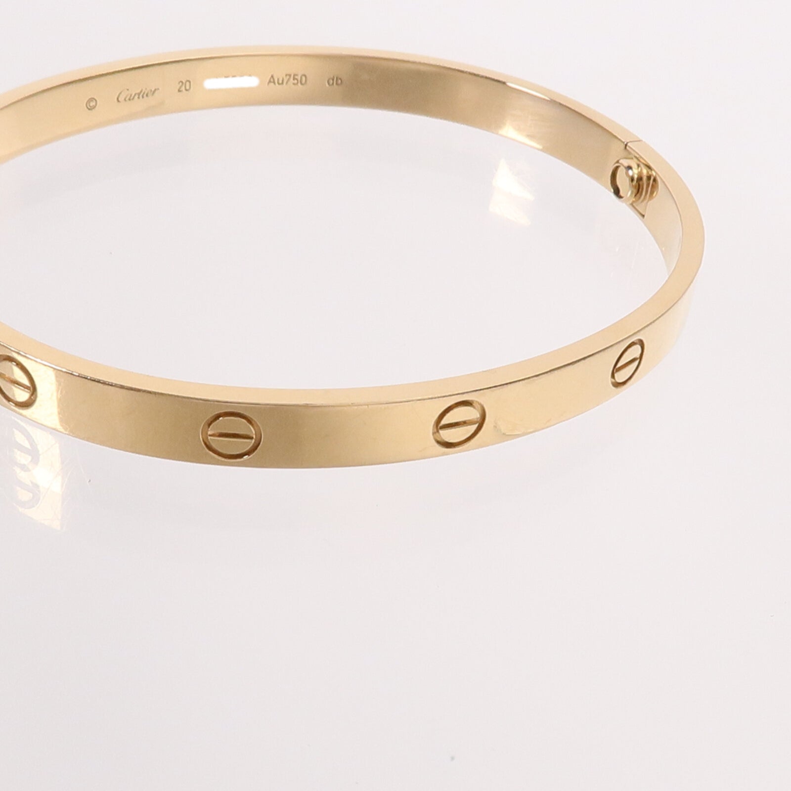 CARTIER 18K玫瑰金Love Bracelet手鐲