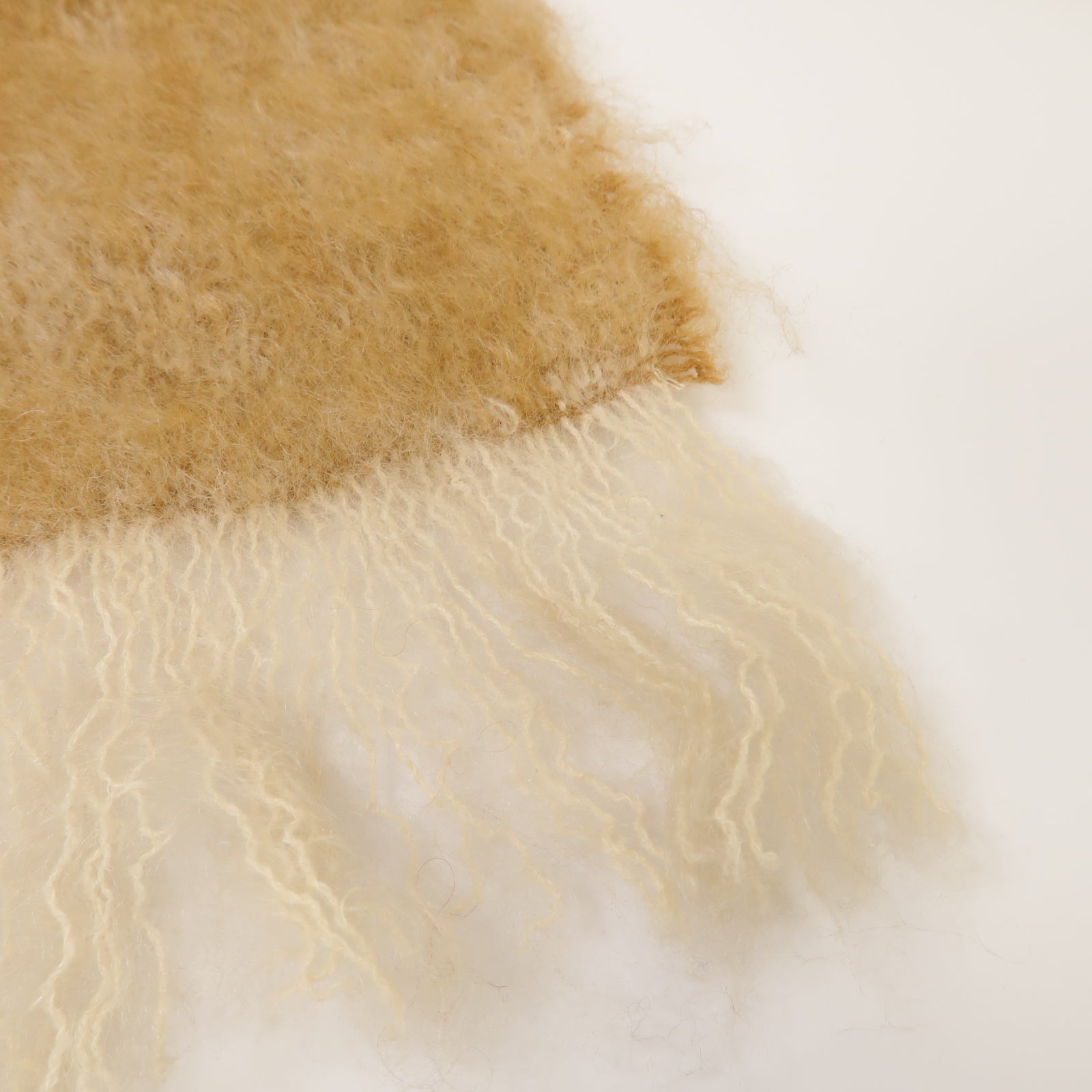LOEWE 【激減優惠】Mohair Muffler圍巾米色
