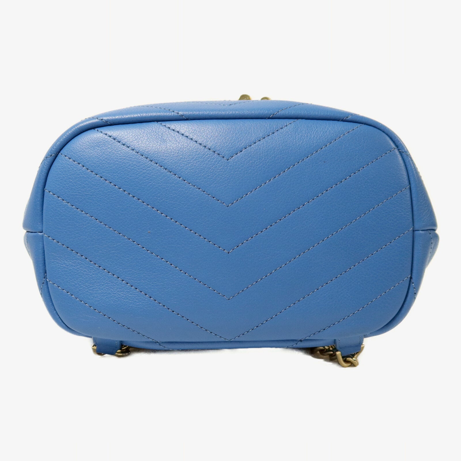 CHANEL 【激減優惠】牛皮皮革Backpack金扣鏈帶背包