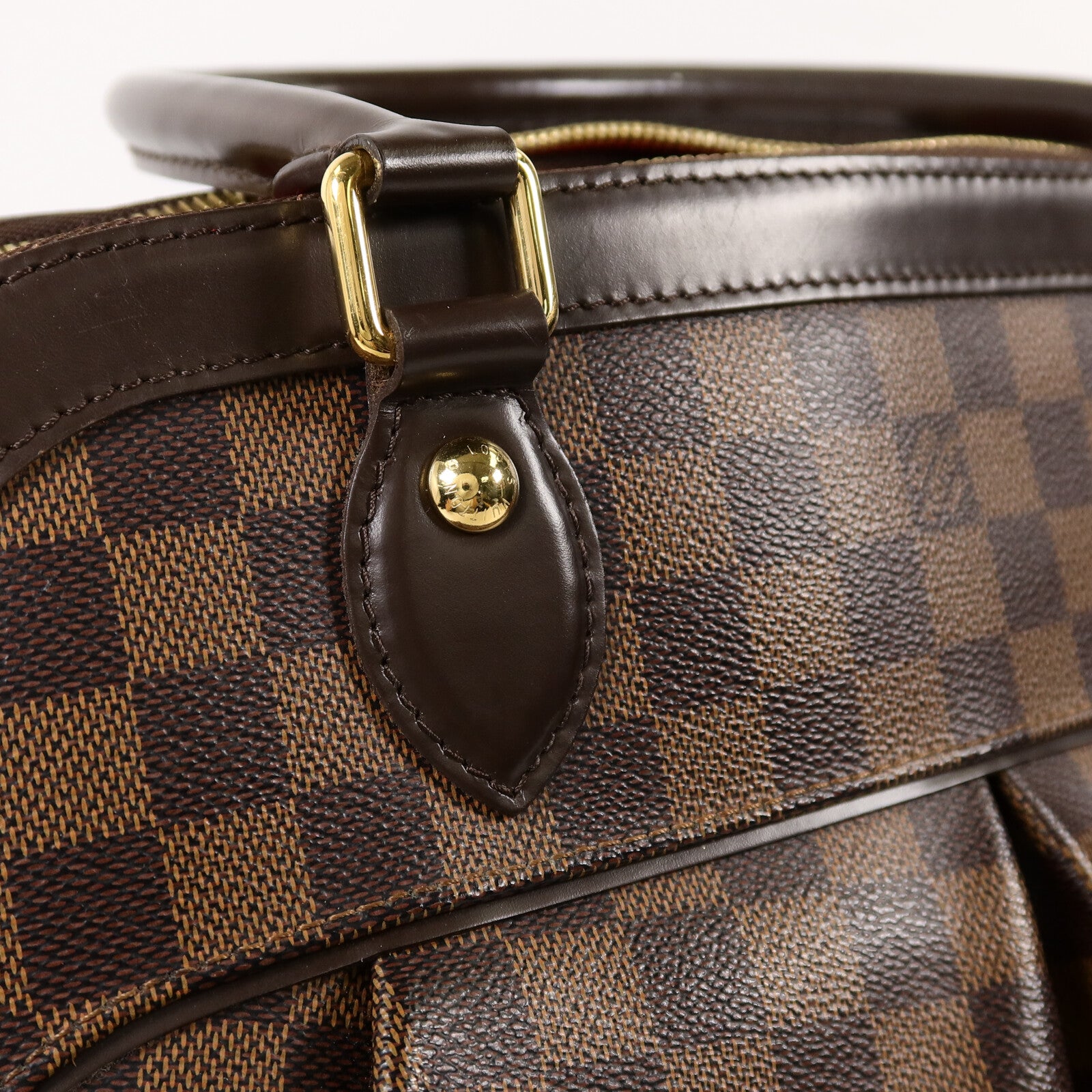 LOUIS VUITTON Damier Trevi GM手挽肩背兩用袋