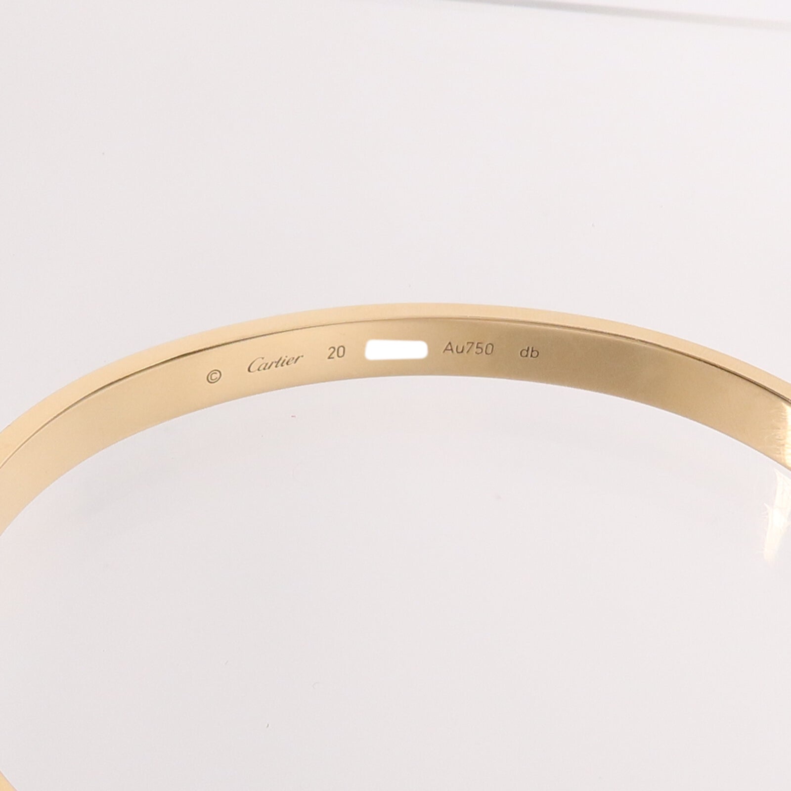 CARTIER 18K玫瑰金Love Bracelet手鐲