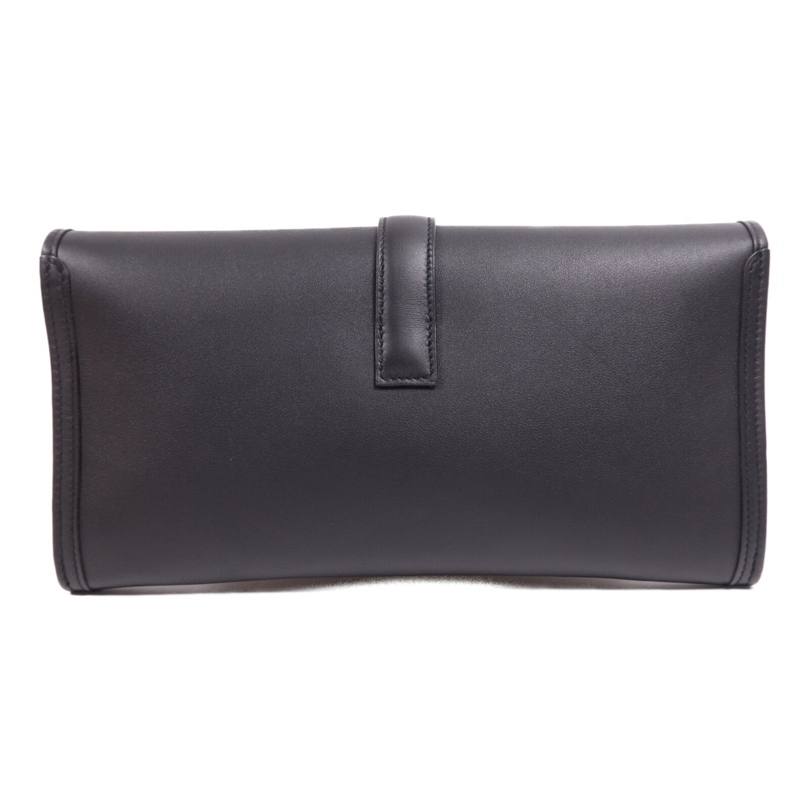HERMES Swift皮革Jige PM手拿包Noir