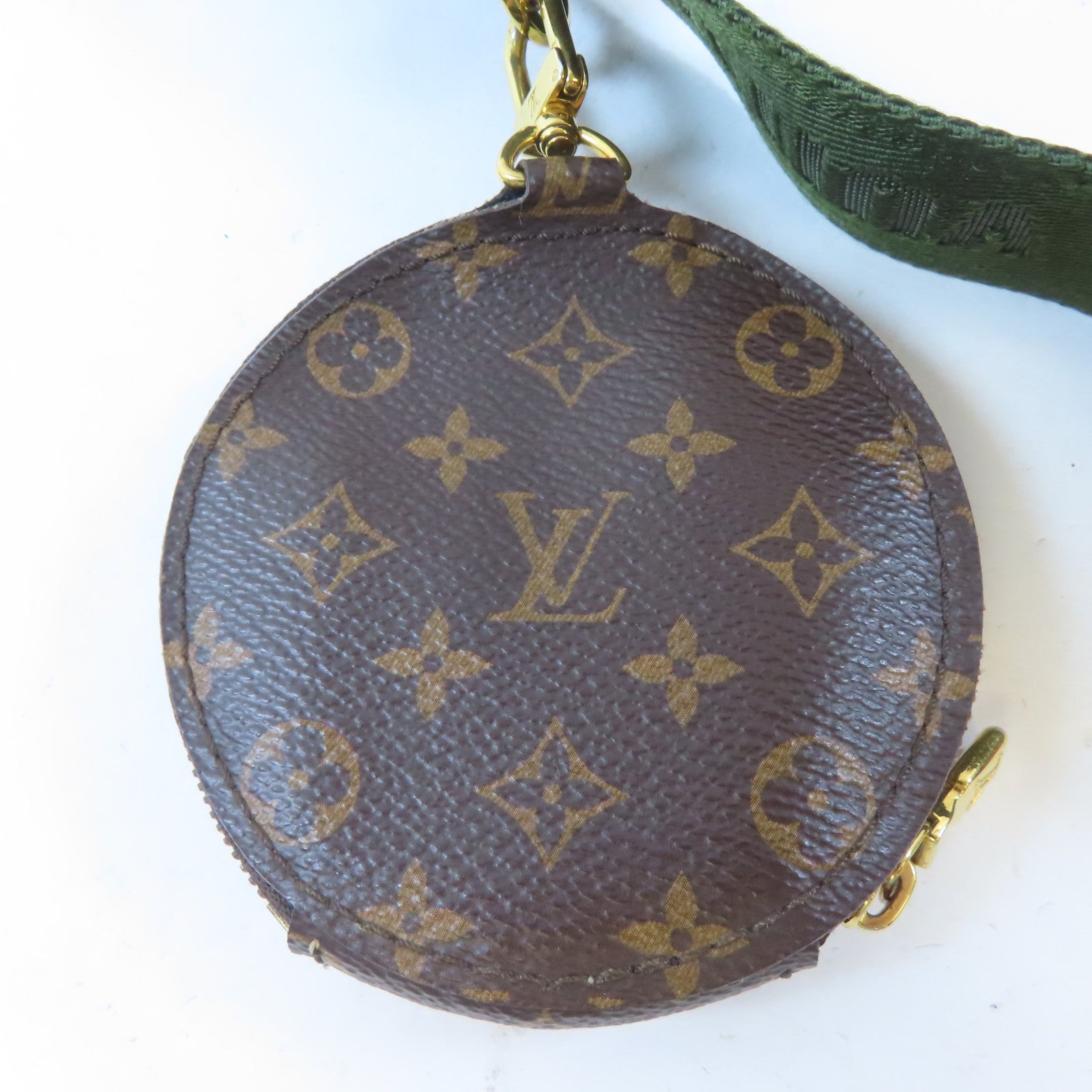 LOUIS VUITTON 【激減優惠】Monogram Multi Pochette Accessoires金扣手挽肩背兩用袋啡色