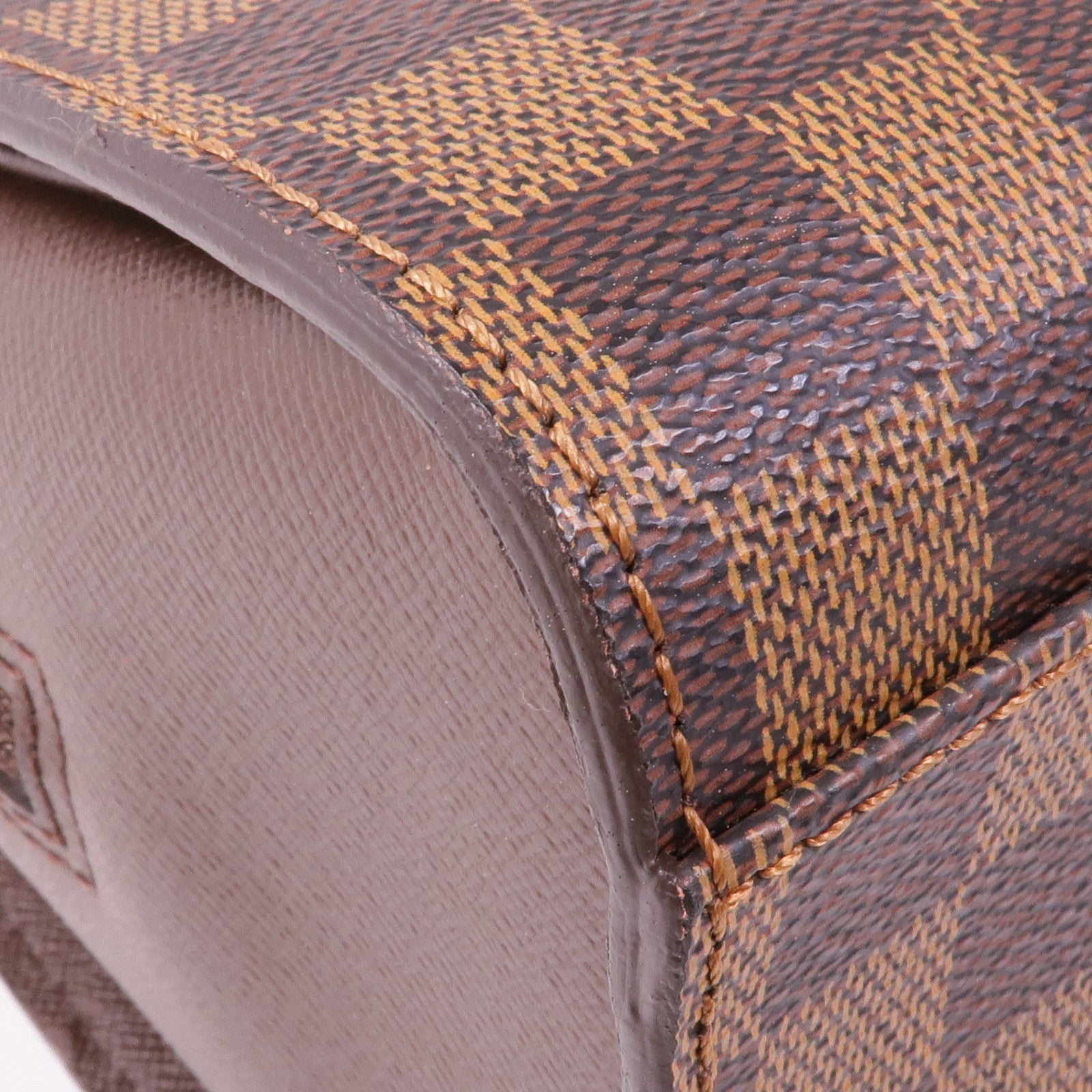 LOUIS VUITTON 【激減優惠】Damier Triana金扣手挽袋