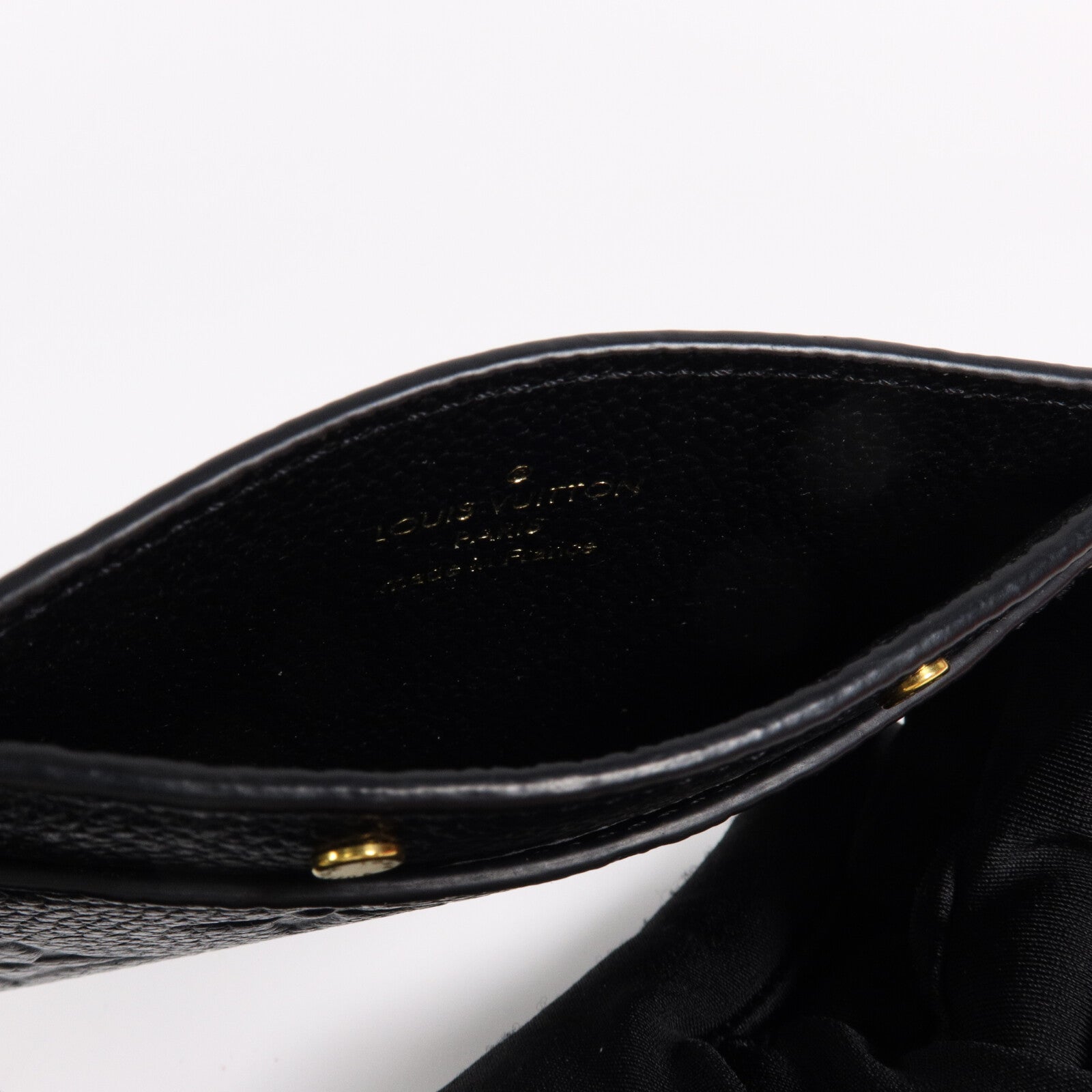 LOUIS VUITTON Monogram Empreinte Card Case鎖匙包