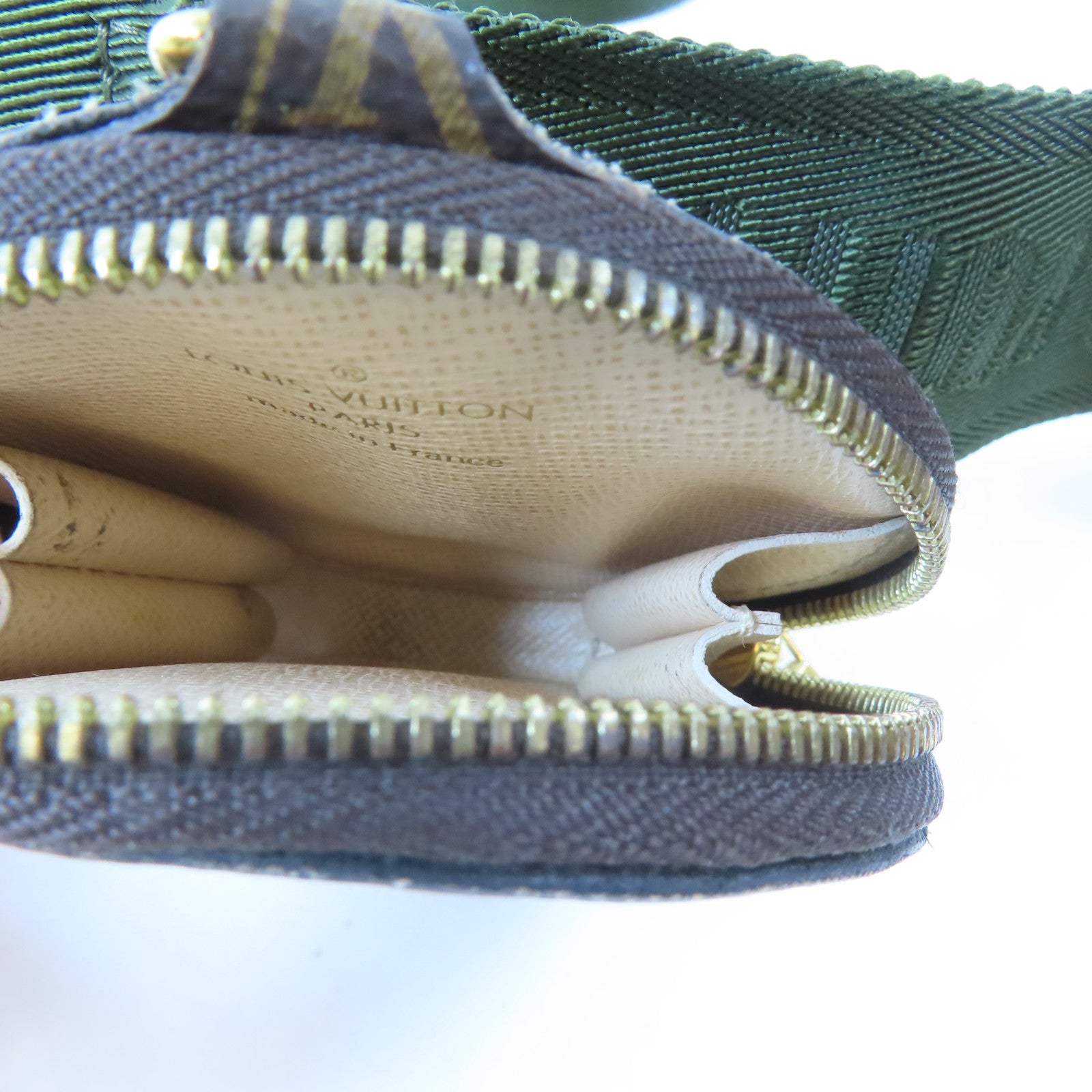 LOUIS VUITTON【激減優惠】 Monogram Multi Pochette Accessoires金扣手挽肩背兩用袋啡色