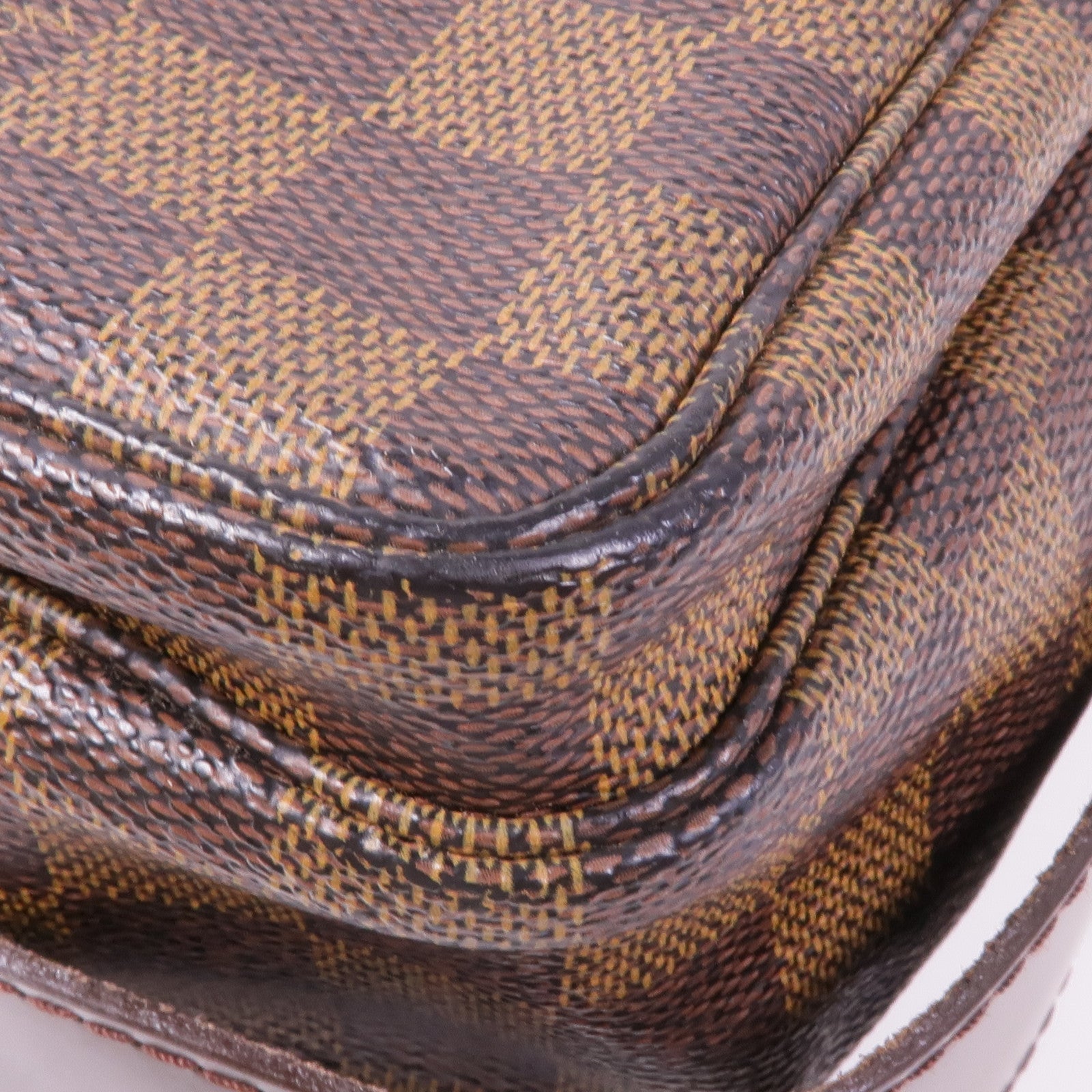 LOUIS VUITTON Damier Naviglio金扣肩背袋