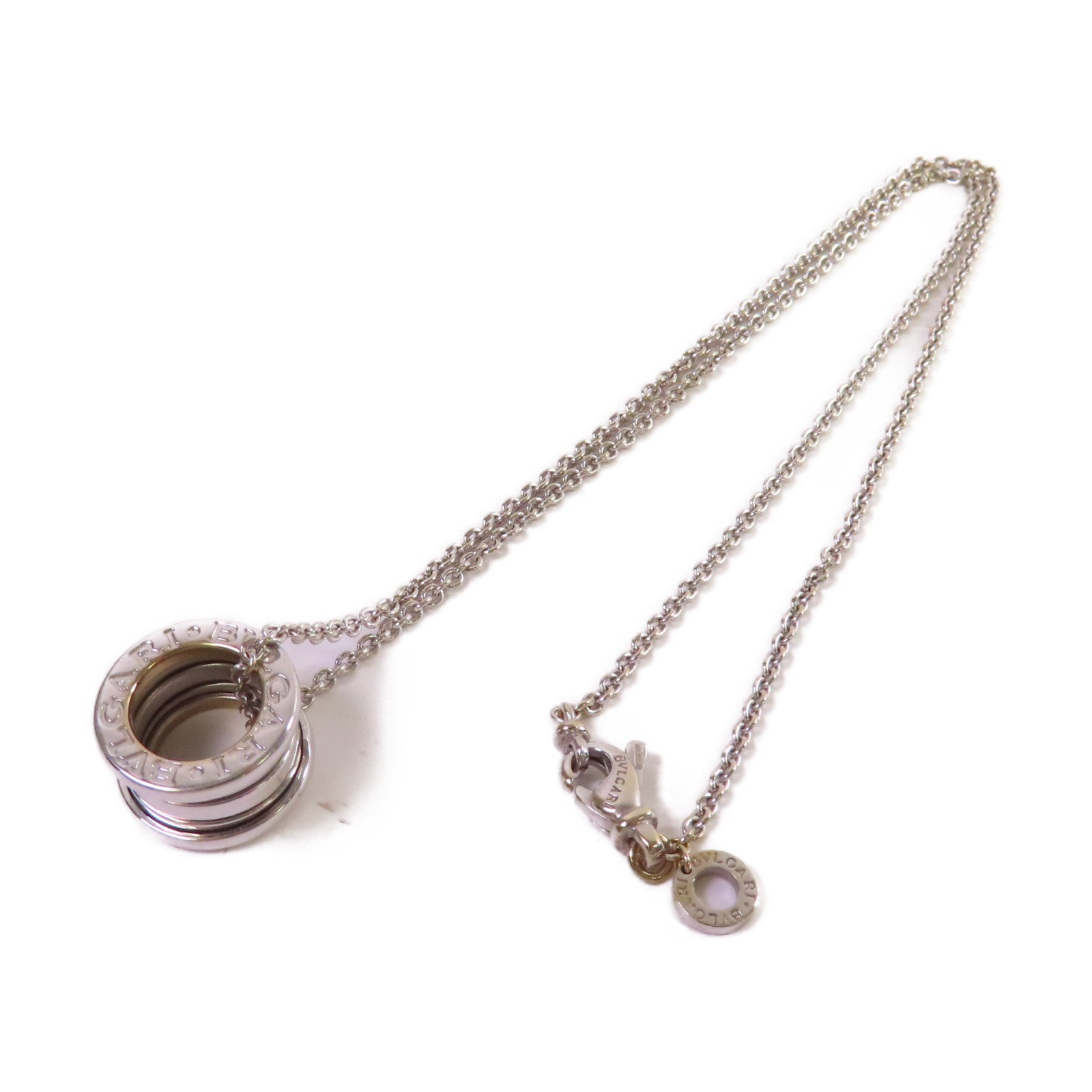 BVLGARI 18K白金B.zero1 Necklace項鏈