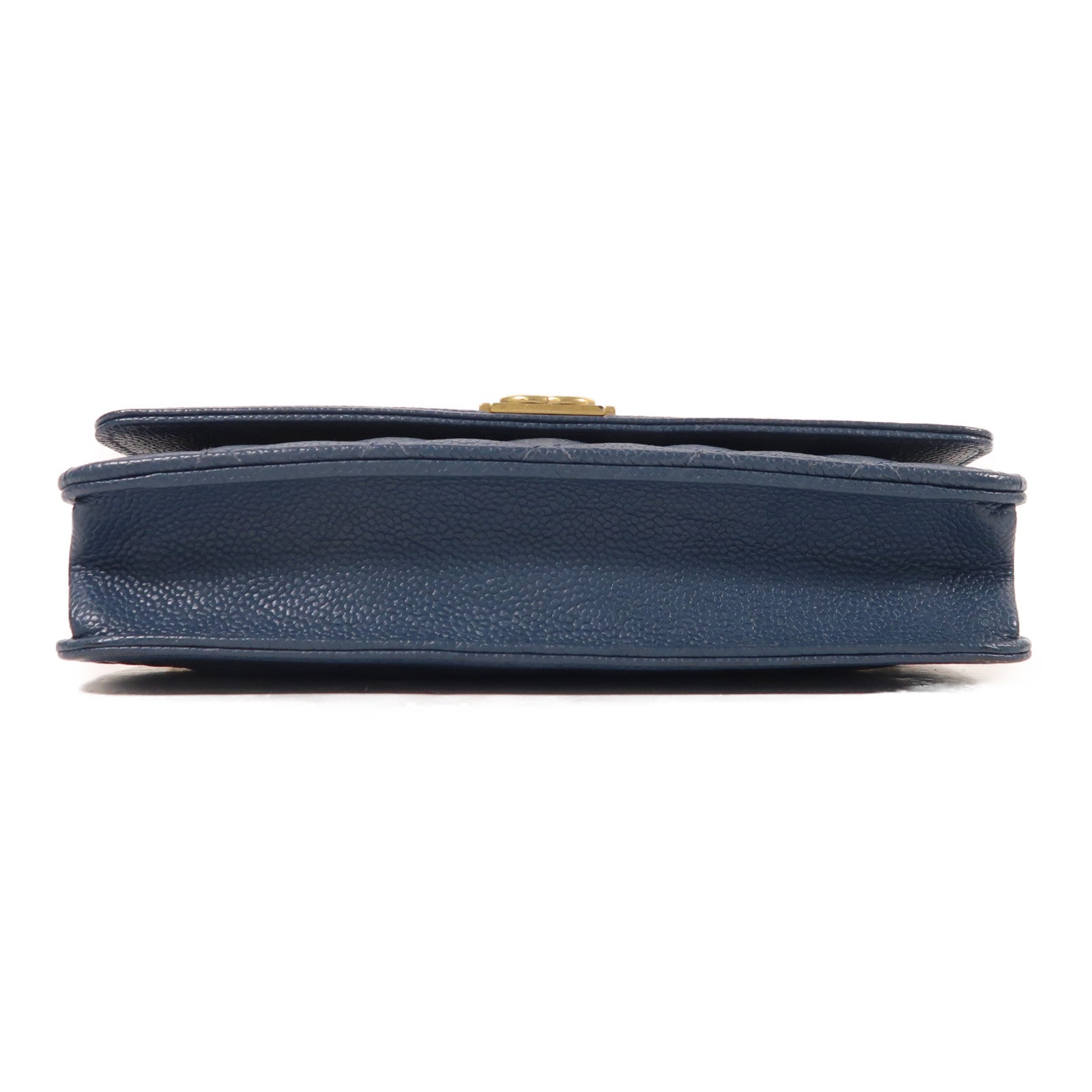 CHANEL 牛皮皮革Boy Wallet On Chain金扣鏈帶肩背袋