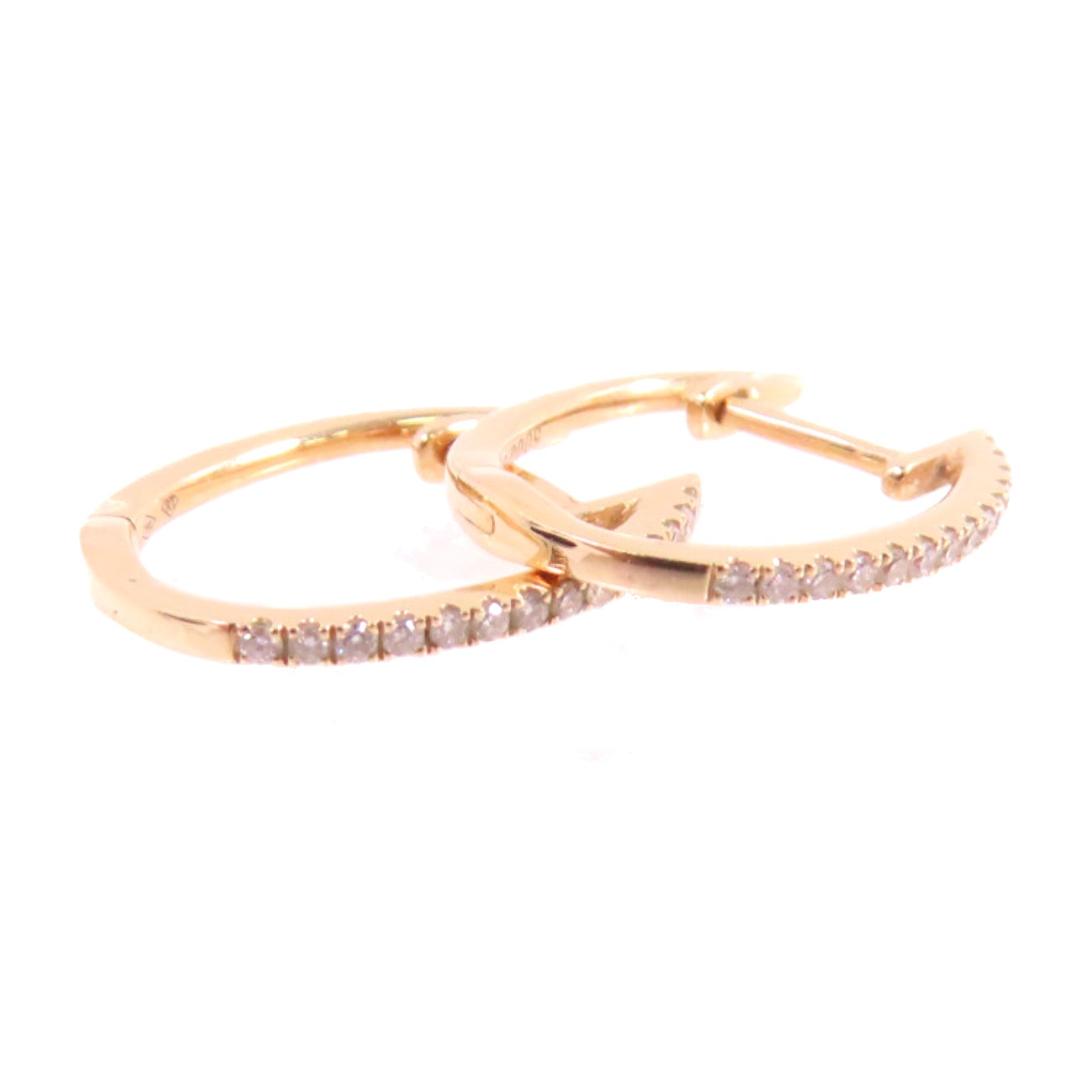 JEWELRY 18K玫瑰金/鑽石Diamond Earrings耳環