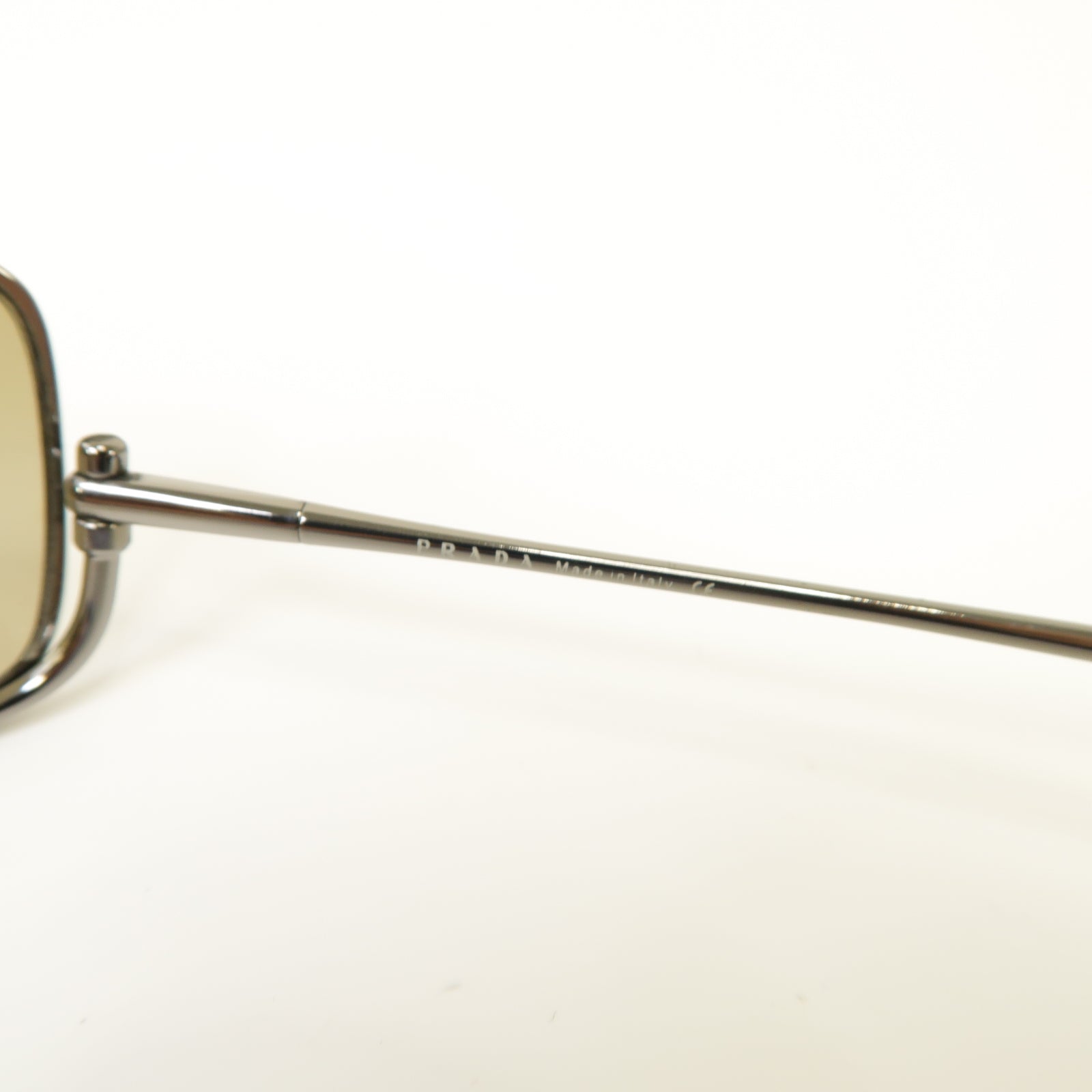 PRADA PVC/金屬Sunglasses太陽眼鏡灰色/銀色